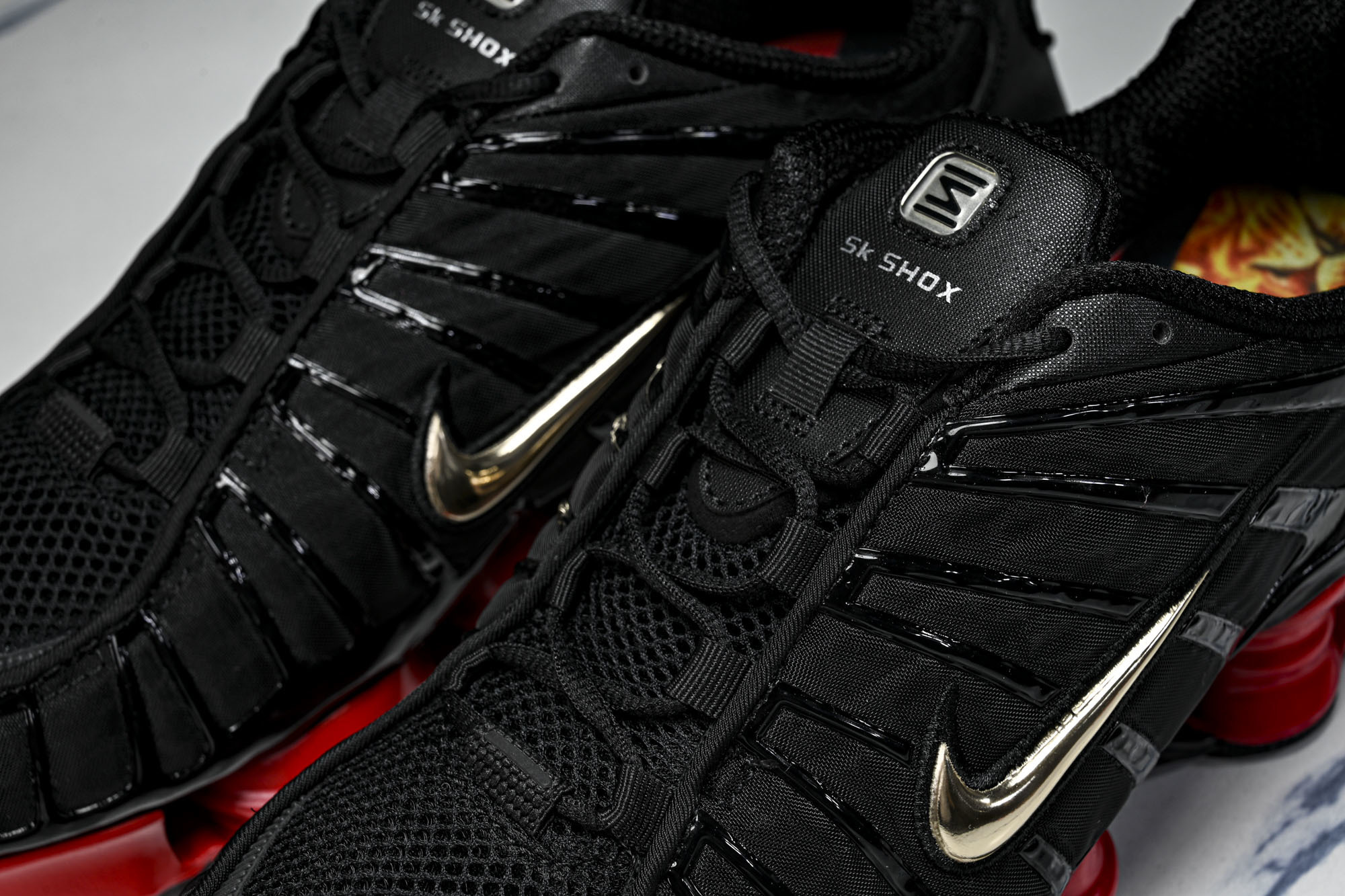 (T2.原厂)Nike SHOX TL耐克男子增高时尚款 缓震轻便透气跑步休闲鞋CI0987 001原版