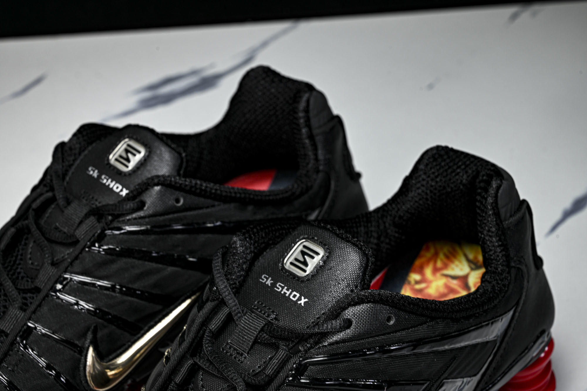(T2.原厂)Nike SHOX TL耐克男子增高时尚款 缓震轻便透气跑步休闲鞋CI0987 001原版