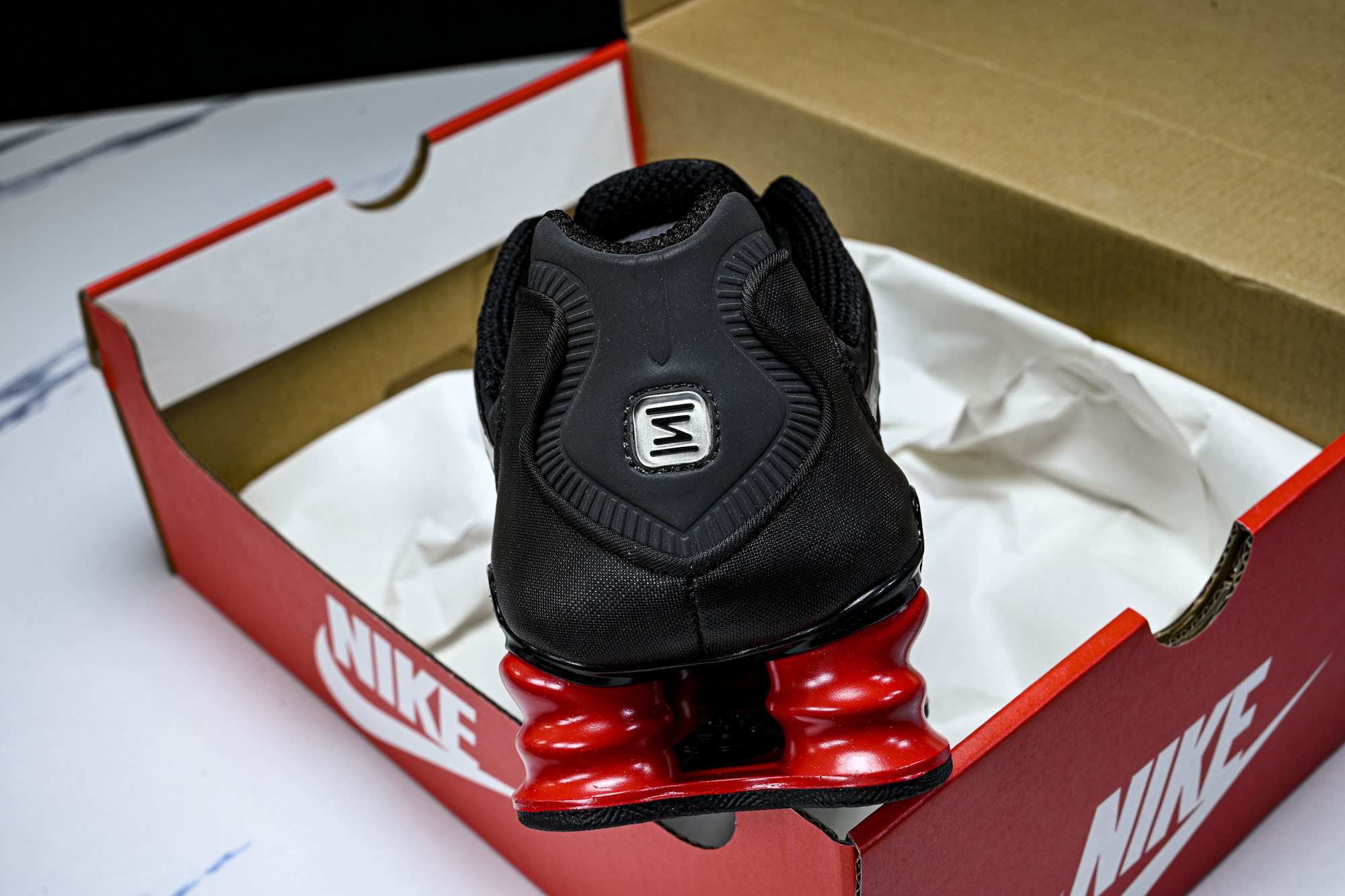(T2.原厂)Nike SHOX TL耐克男子增高时尚款 缓震轻便透气跑步休闲鞋CI0987 001原版