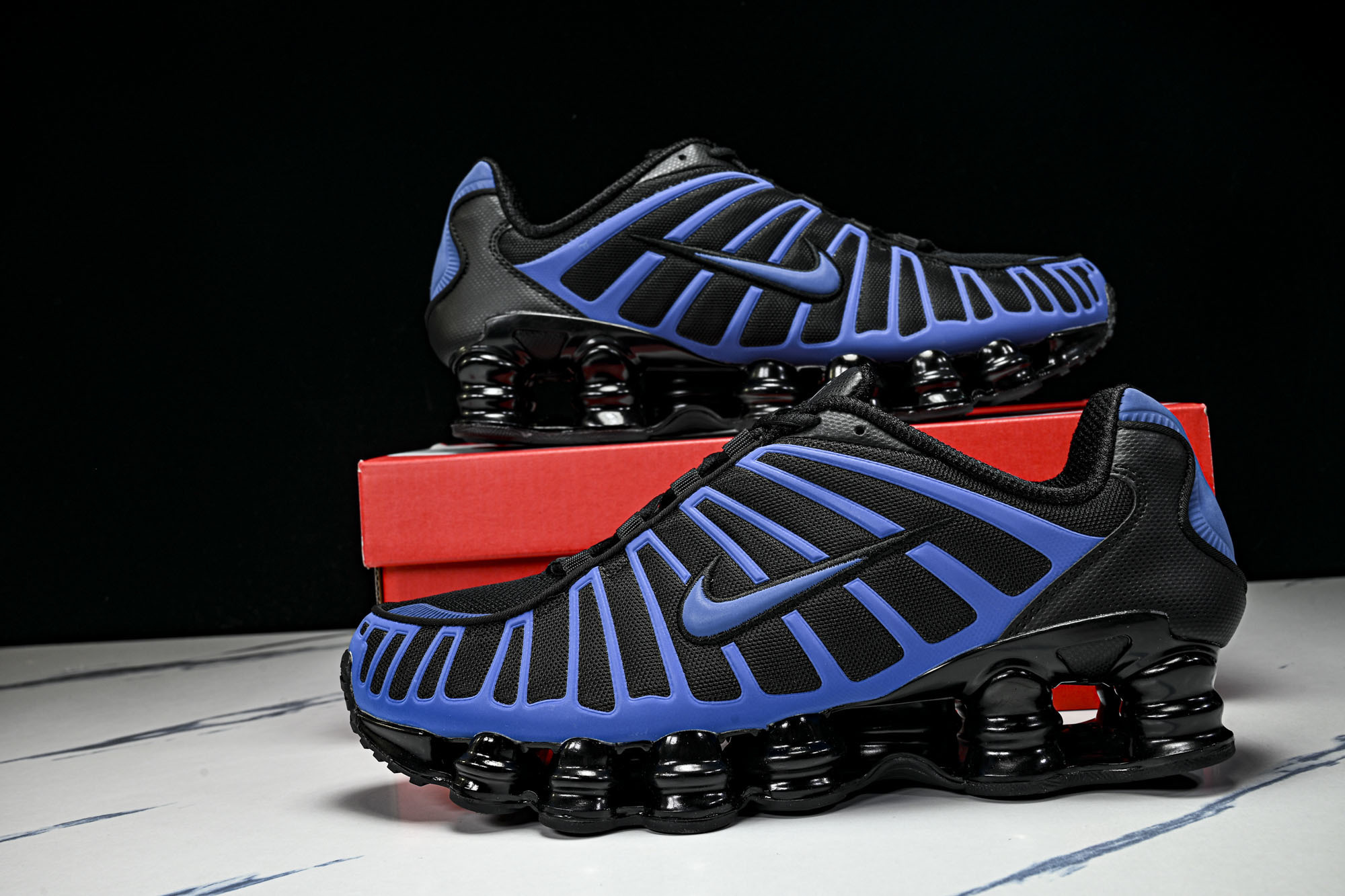 (T2.原厂)Nike SHOX TL耐克男子增高时尚款 缓震轻便透气跑步休闲鞋 IH1338-002原