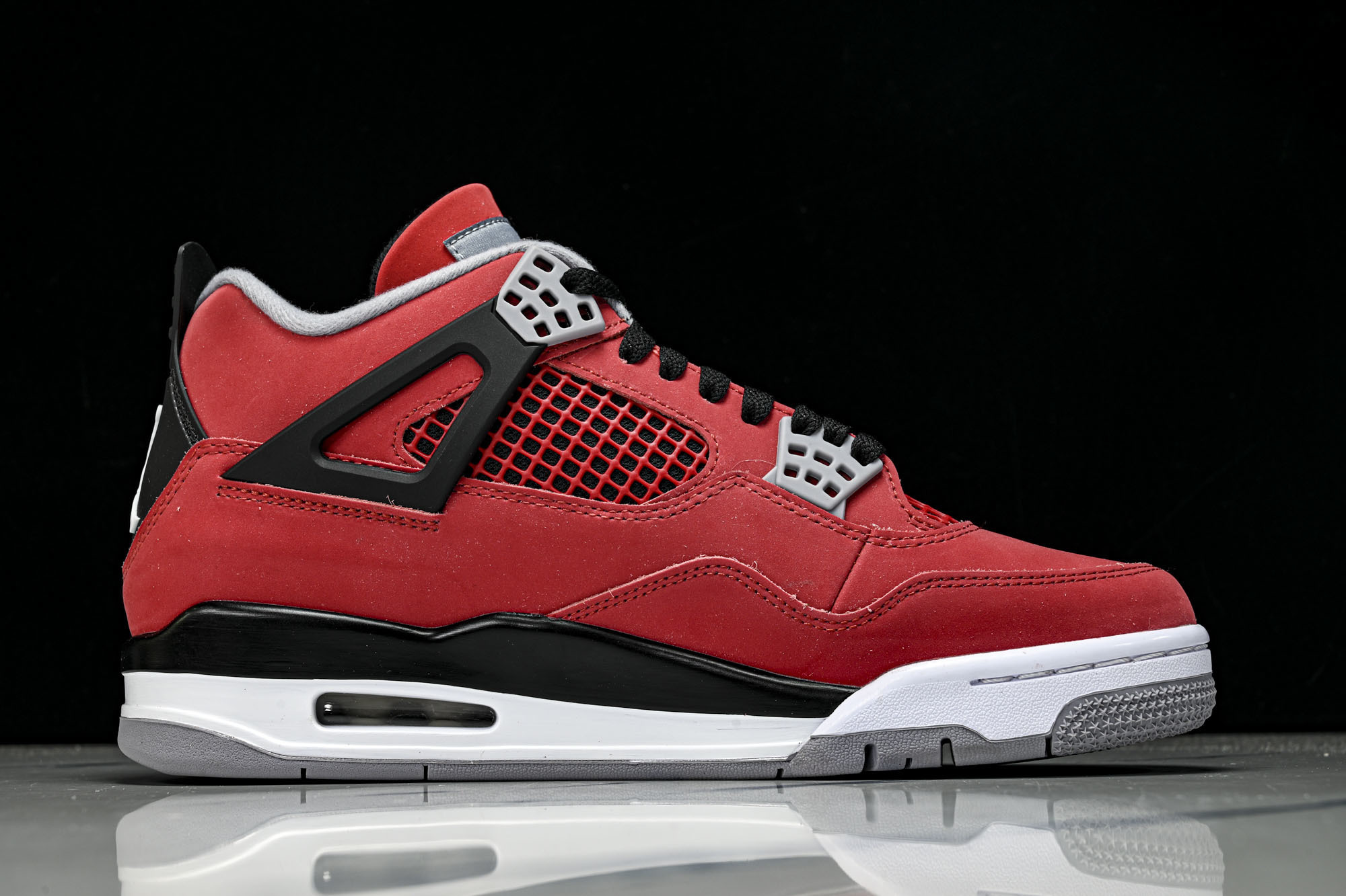 (I8)Air Jordan 4 Toro AJ4 乔4大红公牛 复刻篮球鞋FQ8138-60040 4