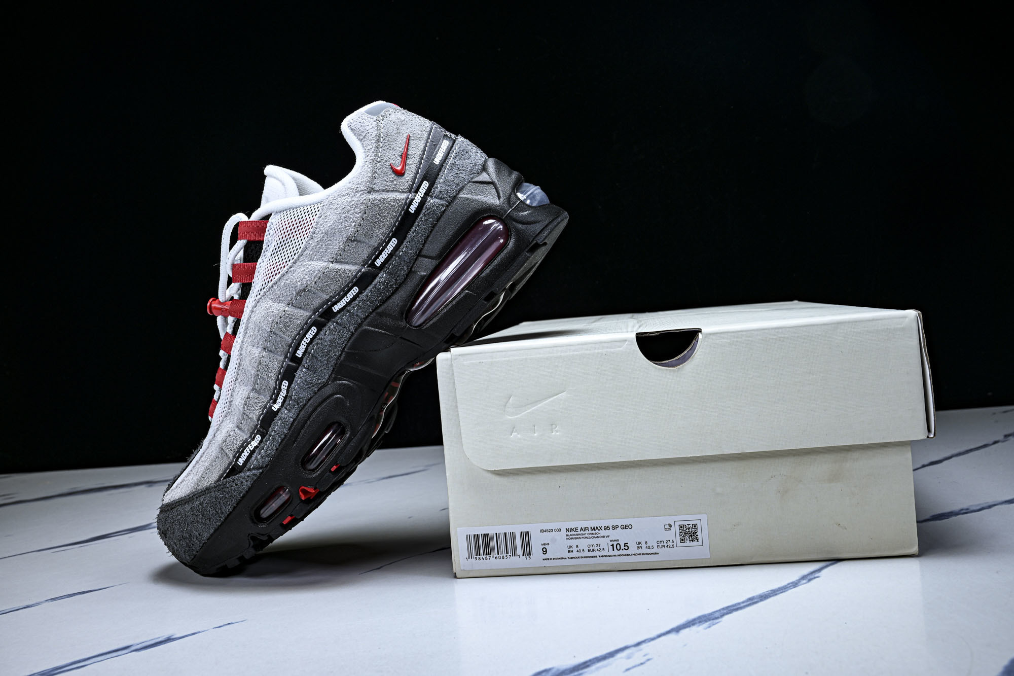 (GX.原厂)Nike Air Max 95 复古减震气垫跑鞋B4523-003原版1:1 制作 全套私
