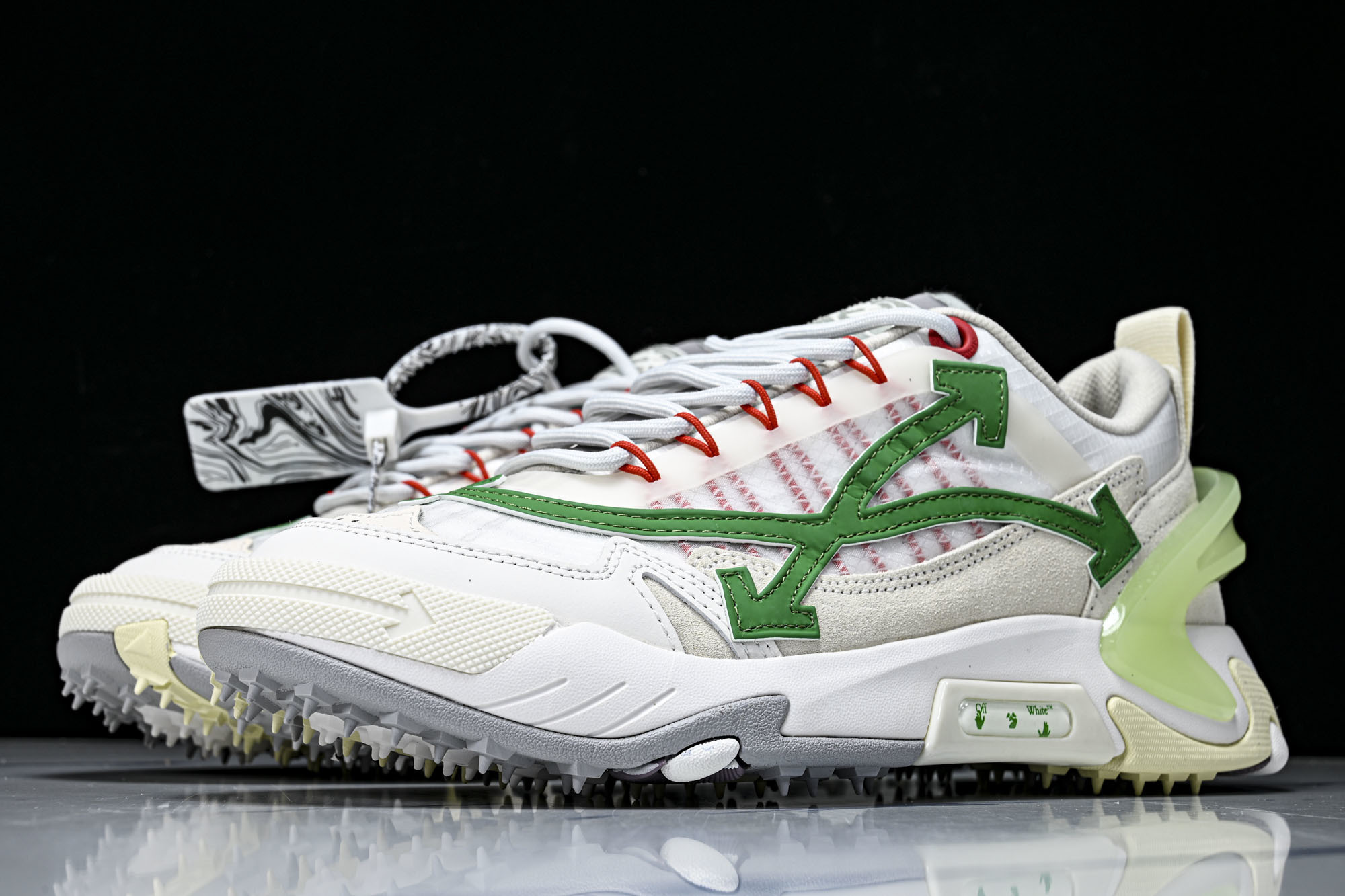 Off-White C O VirGil Abloh 联名款 潮牌老爹鞋男女休闲潮流三箭头鞋休闲运动跑鞋