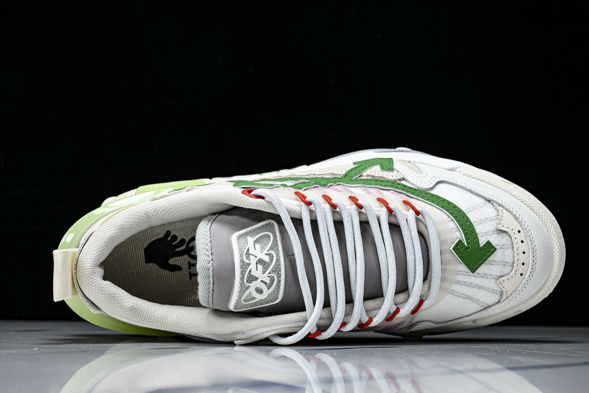 Off-White C O VirGil Abloh 联名款 潮牌老爹鞋男女休闲潮流三箭头鞋休闲运动跑鞋