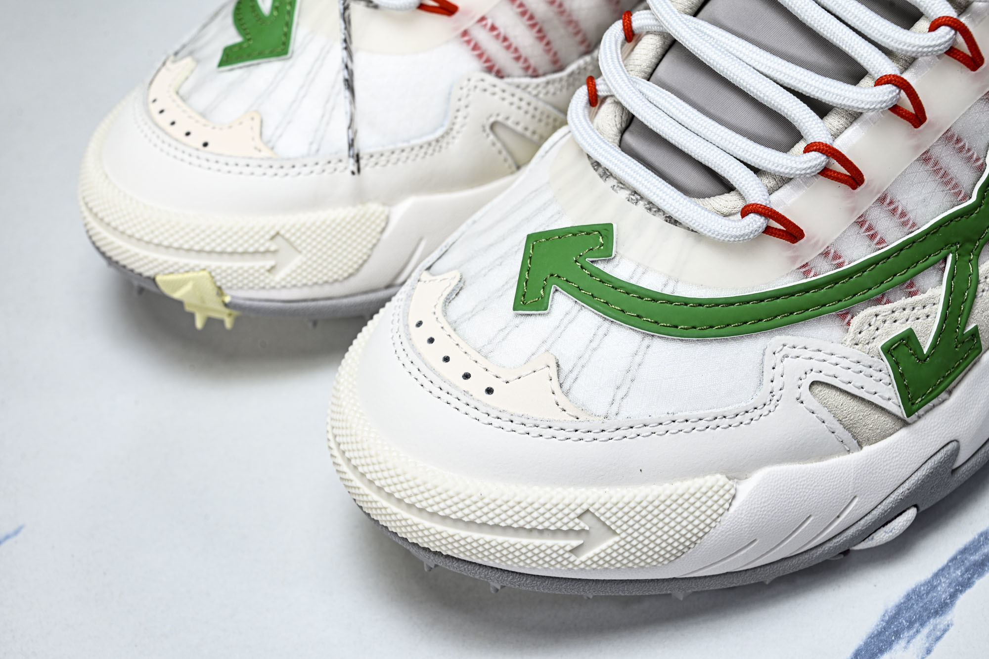Off-White C O VirGil Abloh 联名款 潮牌老爹鞋男女休闲潮流三箭头鞋休闲运动跑鞋