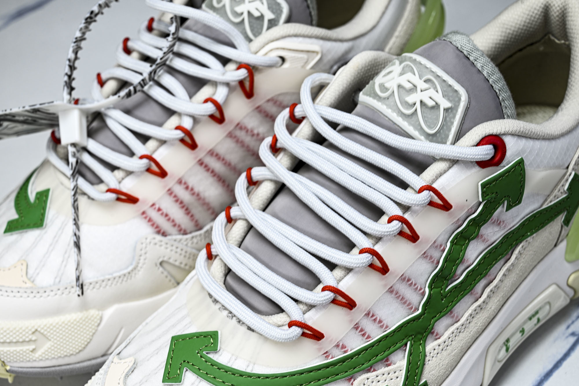 Off-White C O VirGil Abloh 联名款 潮牌老爹鞋男女休闲潮流三箭头鞋休闲运动跑鞋