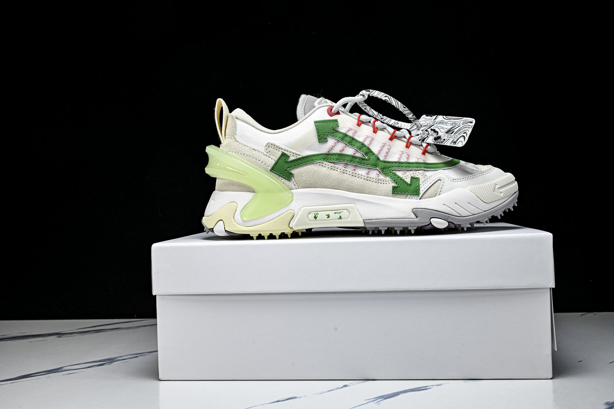 Off-White C O VirGil Abloh 联名款 潮牌老爹鞋男女休闲潮流三箭头鞋休闲运动跑鞋