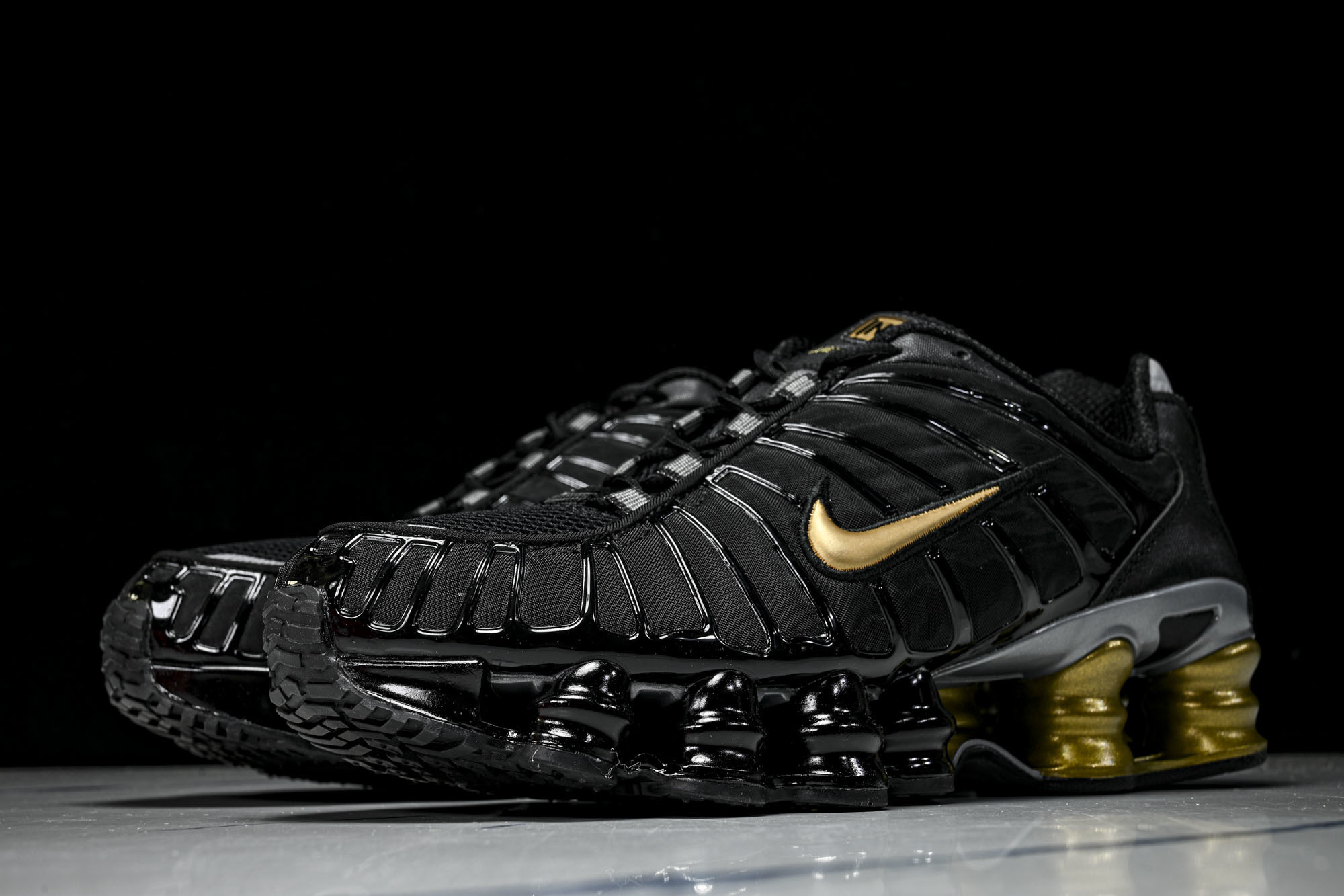 (T2.原厂)Nike SHOX TL耐克男子增高时尚款 缓震轻便透气跑步休闲鞋BV1388 001原版