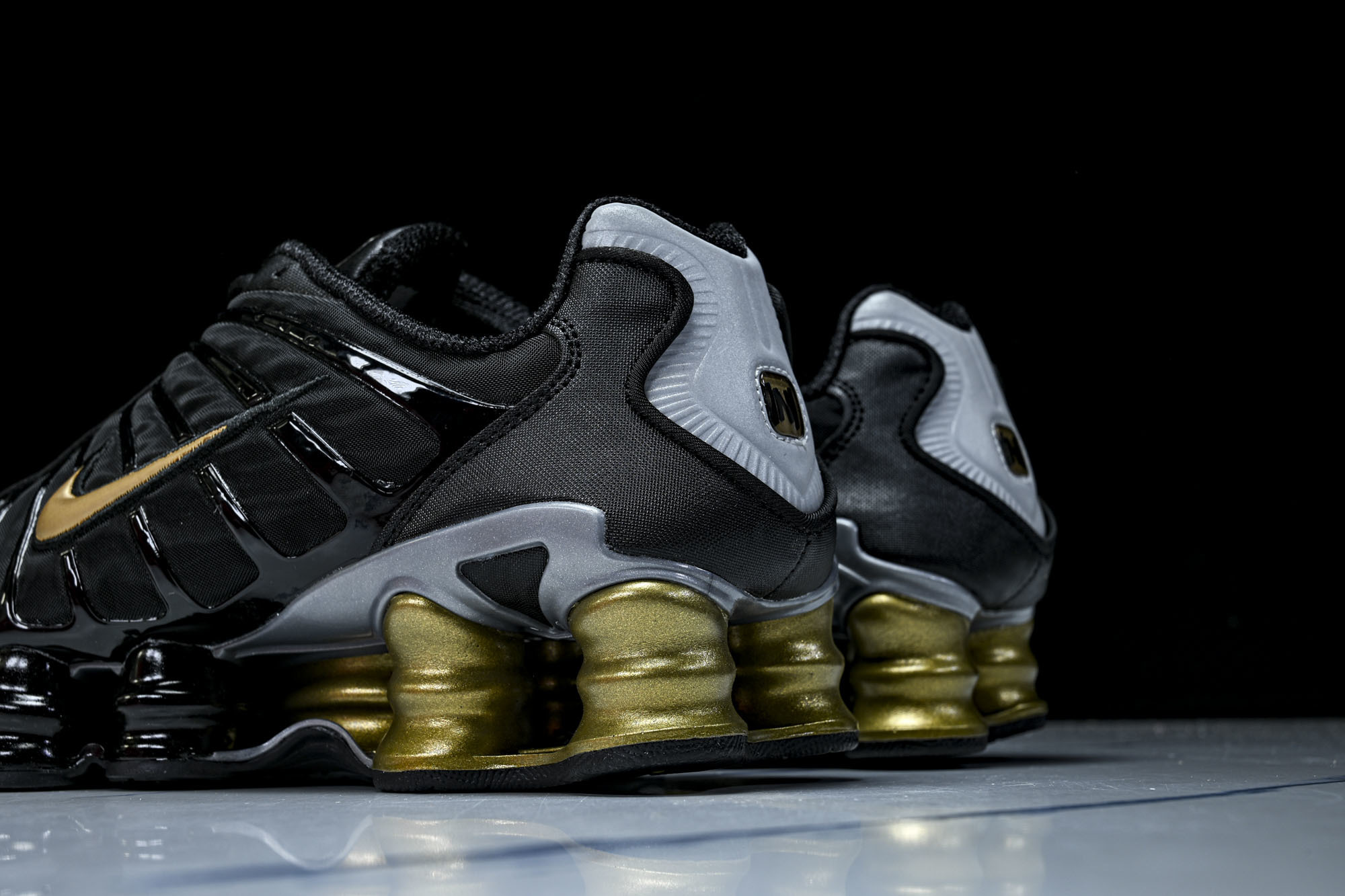 (T2.原厂)Nike SHOX TL耐克男子增高时尚款 缓震轻便透气跑步休闲鞋BV1388 001原版