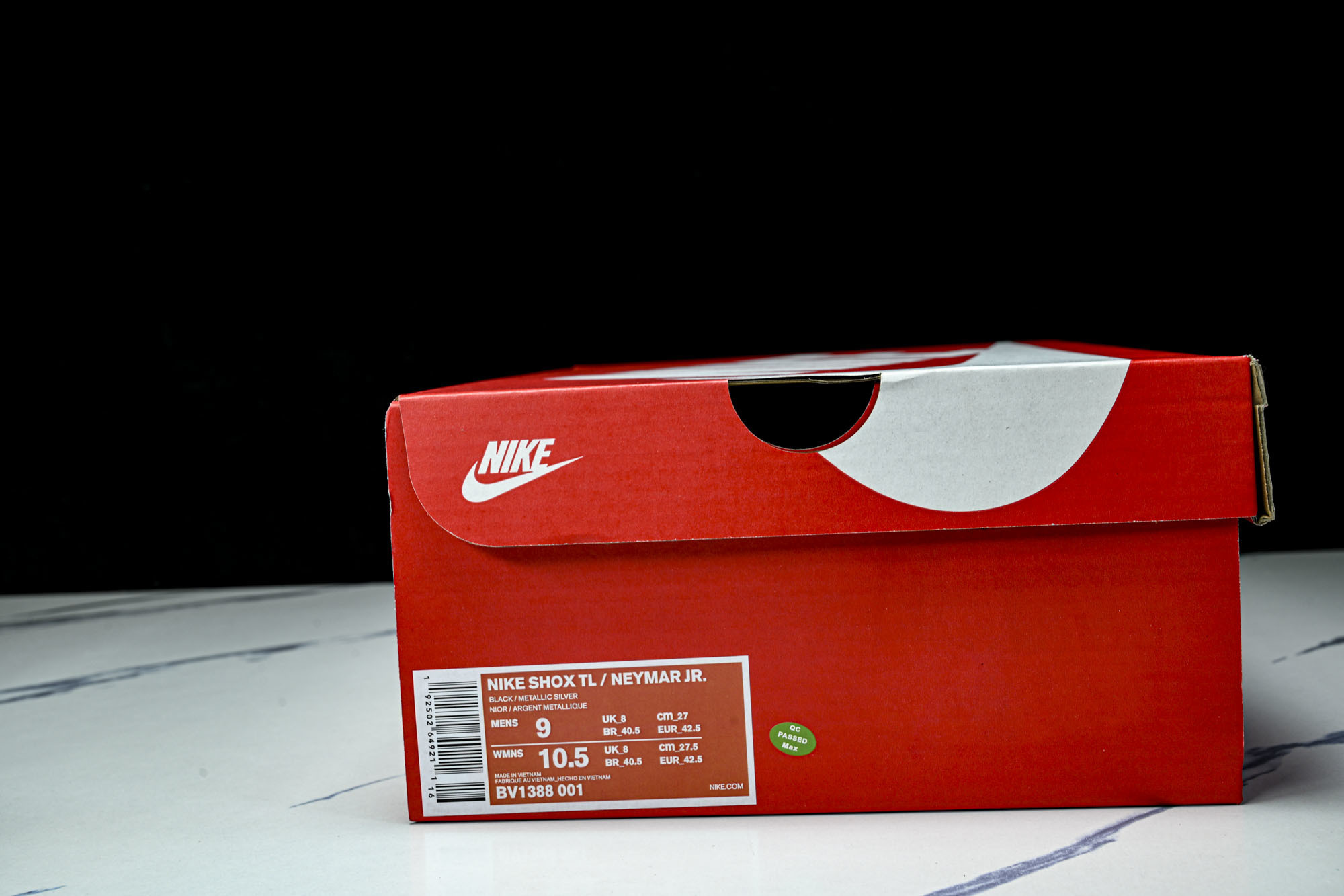 (T2.原厂)Nike SHOX TL耐克男子增高时尚款 缓震轻便透气跑步休闲鞋BV1388 001原版