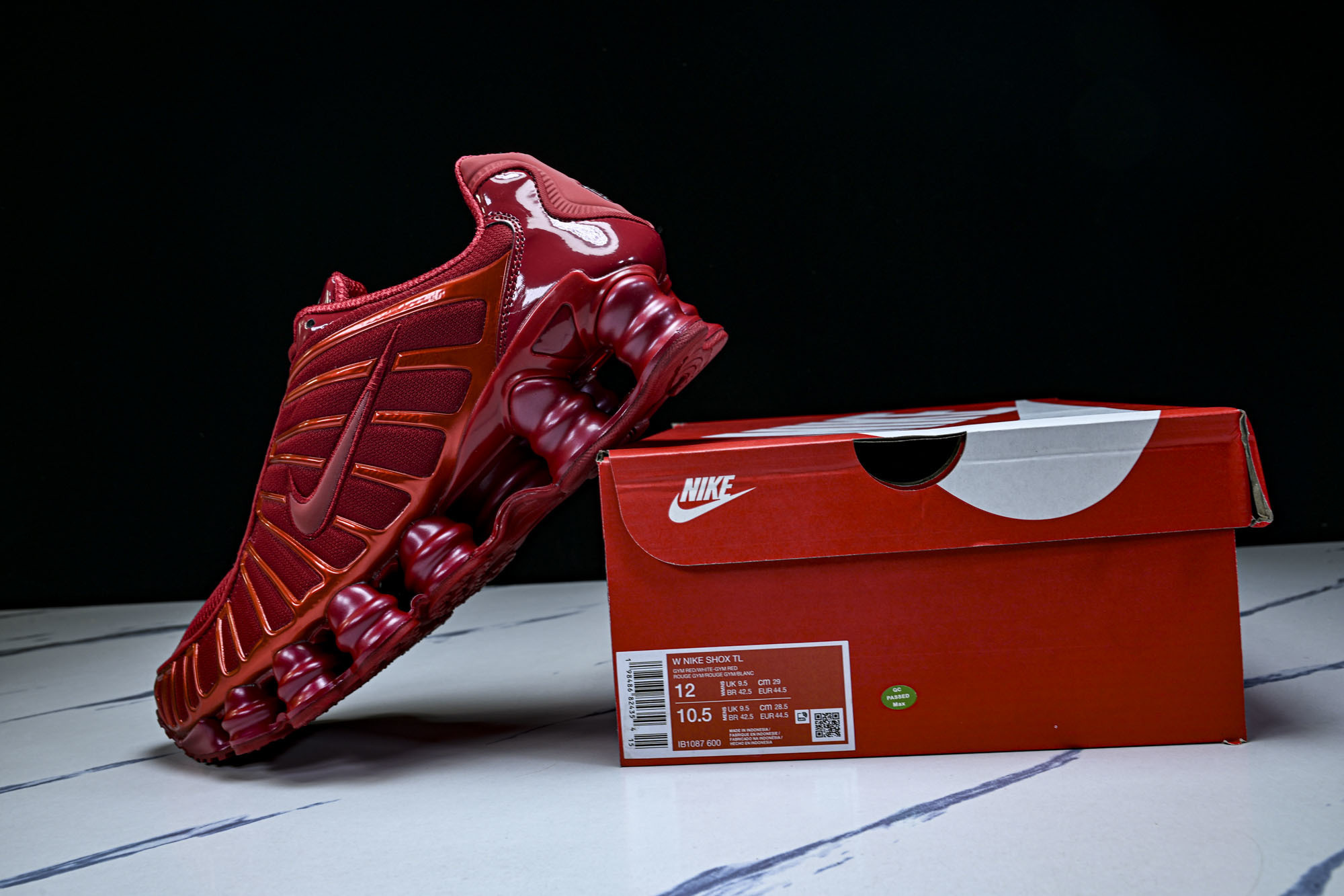(T2.原厂)Nike SHOX TL耐克男子增高时尚款 缓震轻便透气跑步休闲鞋 IB1087 600原