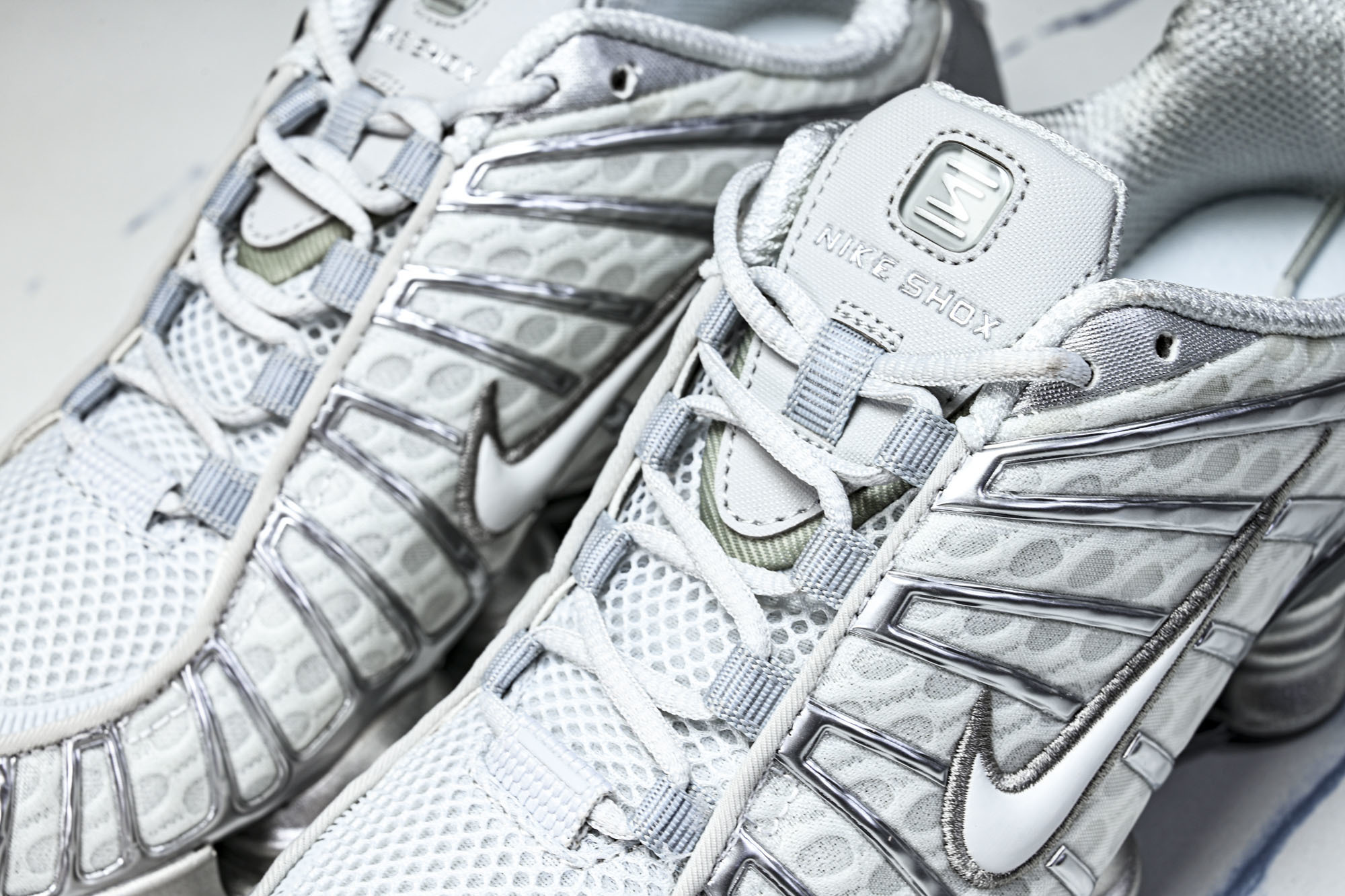(T2.原厂)Nike SHOX TL耐克男子增高时尚款 缓震轻便透气跑步休闲鞋 AR3566 003Q