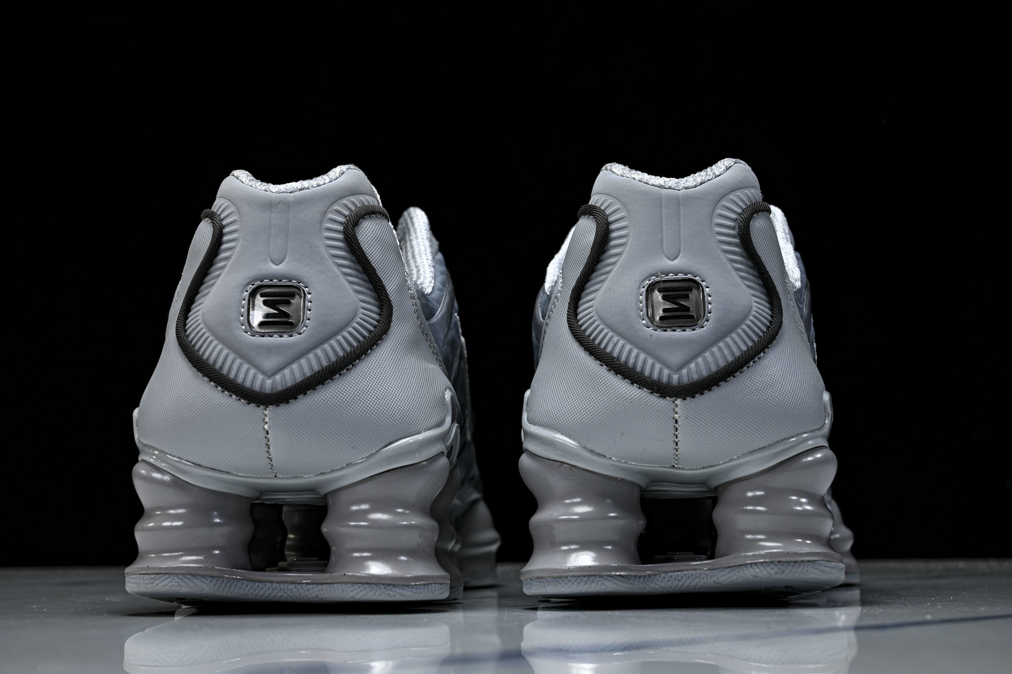 (T2.原厂)Nike Shox TL 黑蓝 防滑舒适 低帮 休闲气柱跑步鞋AV3595 015原版1: