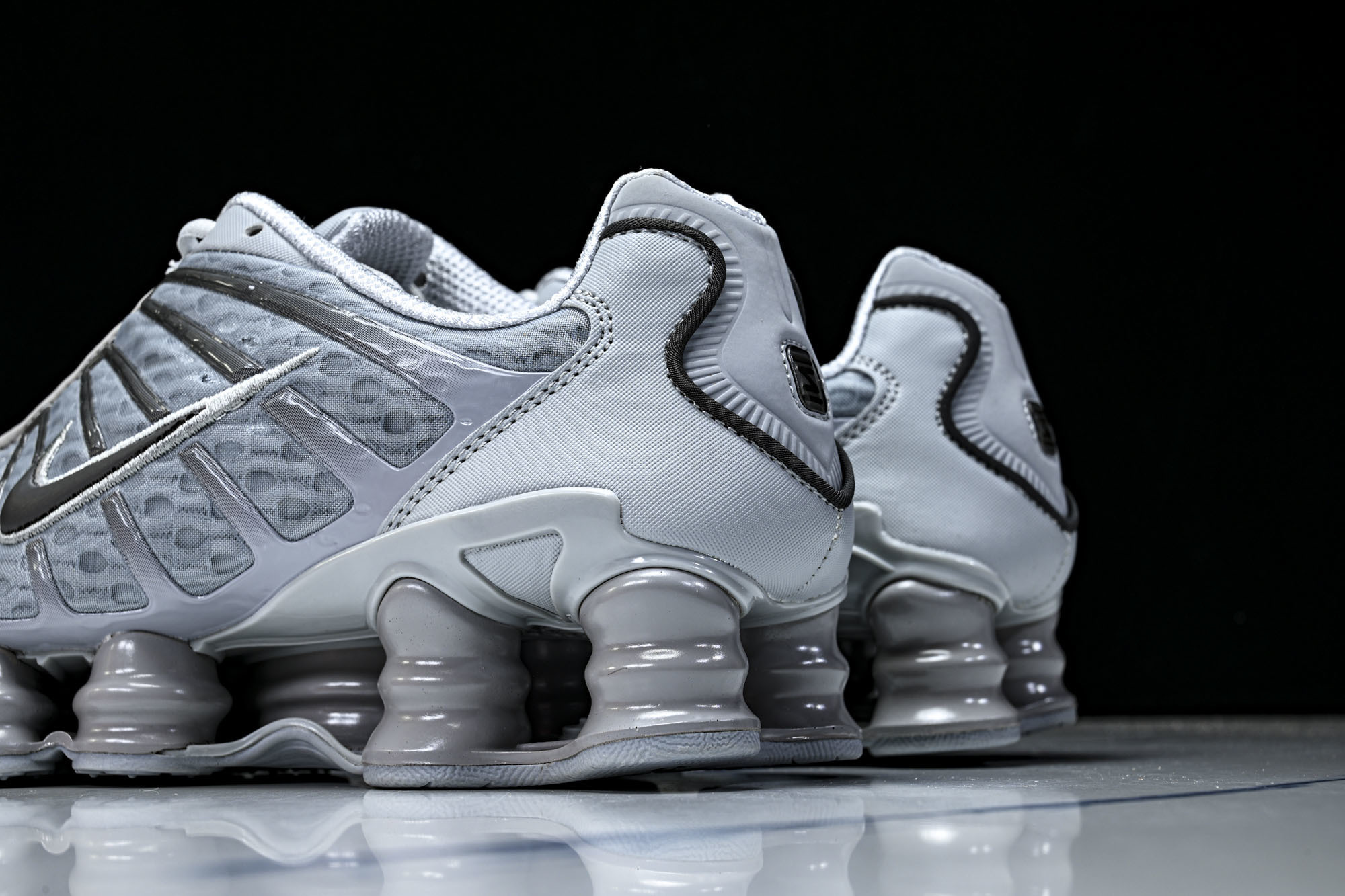 (T2.原厂)Nike Shox TL 黑蓝 防滑舒适 低帮 休闲气柱跑步鞋AV3595 015原版1: