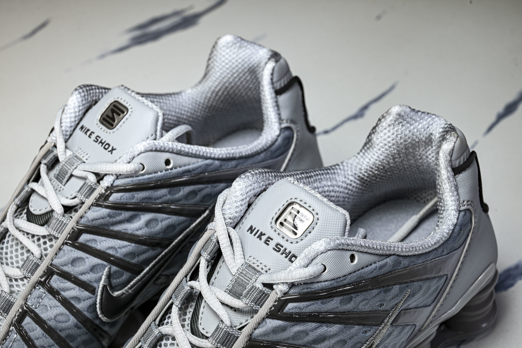 (T2.原厂)Nike Shox TL 黑蓝 防滑舒适 低帮 休闲气柱跑步鞋AV3595 015原版1: