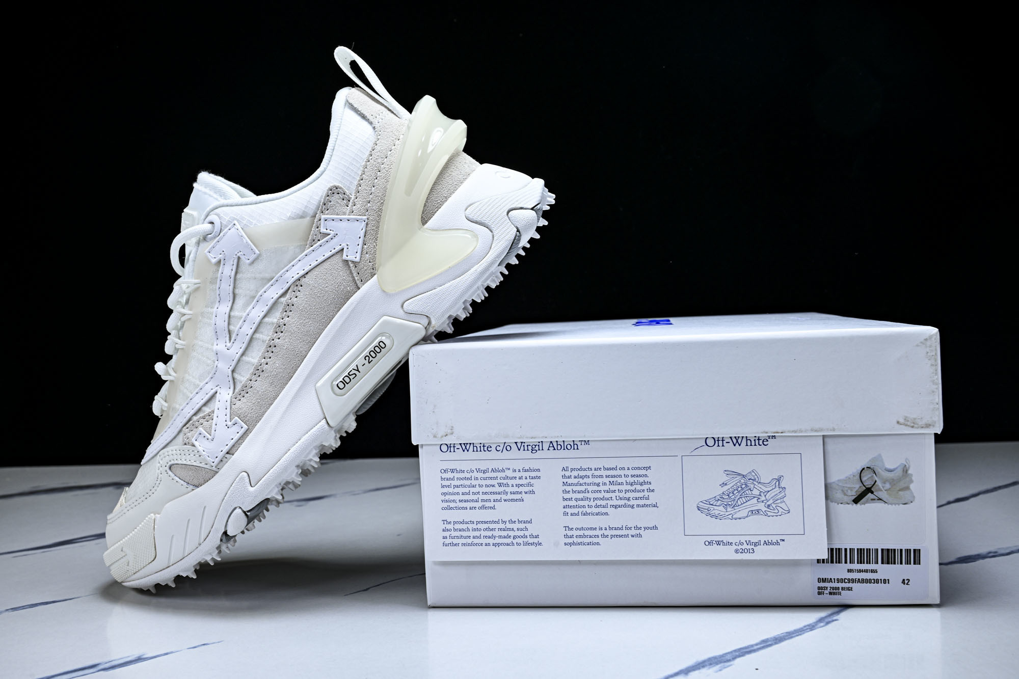 (PT.纯原)Off-White C O VirGil Abloh 联名款 潮牌老爹鞋男女休闲潮流三箭头