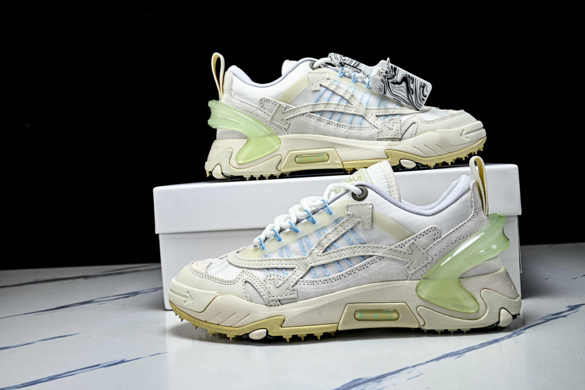 (PT.纯原)Off-White C O VirGil Abloh 联名款 潮牌老爹鞋男女休闲潮流三箭头