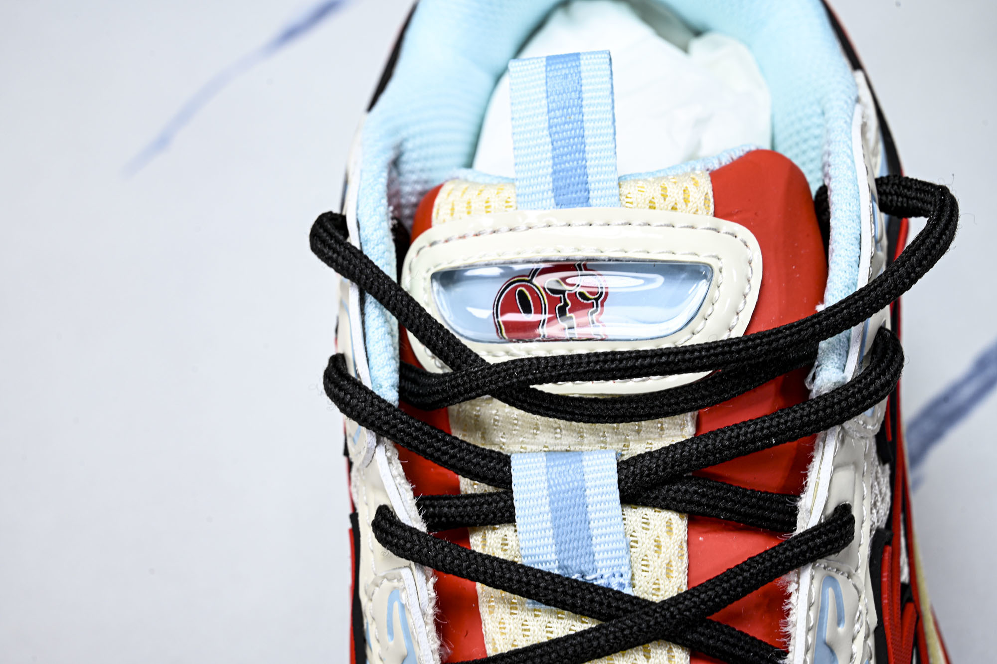 (PT.纯原)OFF WHITE 黑白三箭头登山厚底老爹鞋增高男女运动休闲鞋_CM_2#穿上off--W