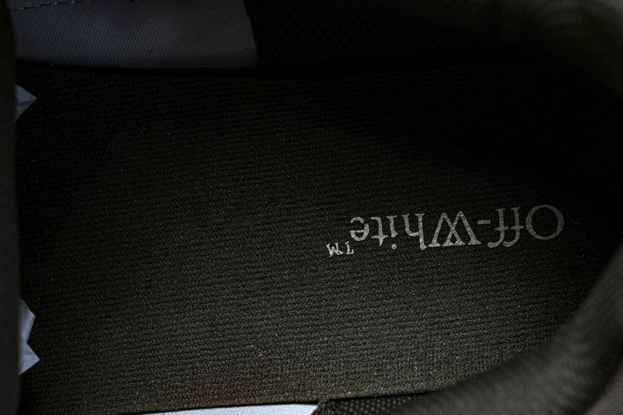 (PT.纯原)OFF WHITE 黑白三箭头登山厚底老爹鞋增高男女运动休闲鞋#穿上off--White 