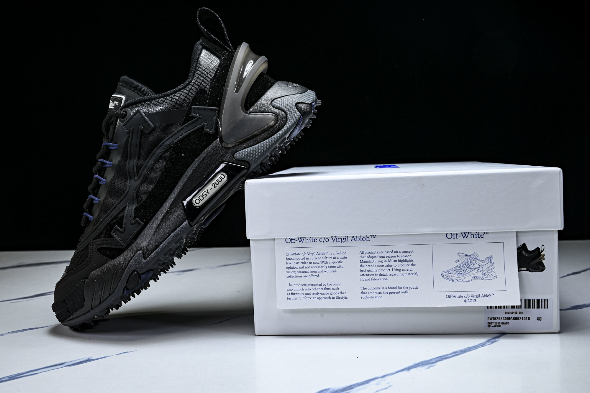 Off-White C O VirGil Abloh 联名款 潮牌老爹鞋男女休闲潮流三箭头鞋休闲运动跑鞋