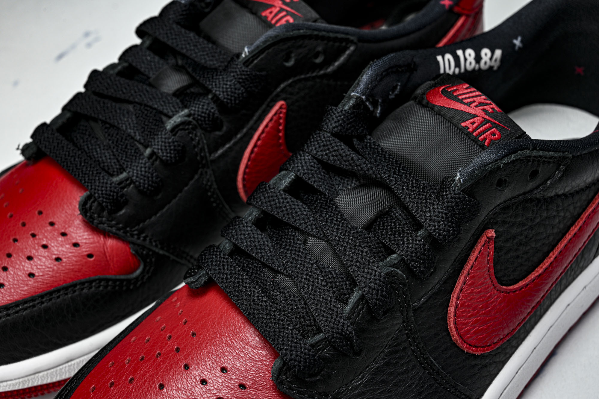 Air Jordan 1 Low Banned AJ1 乔1黑红禁穿XX 低帮文化休闲板鞋 IW6276