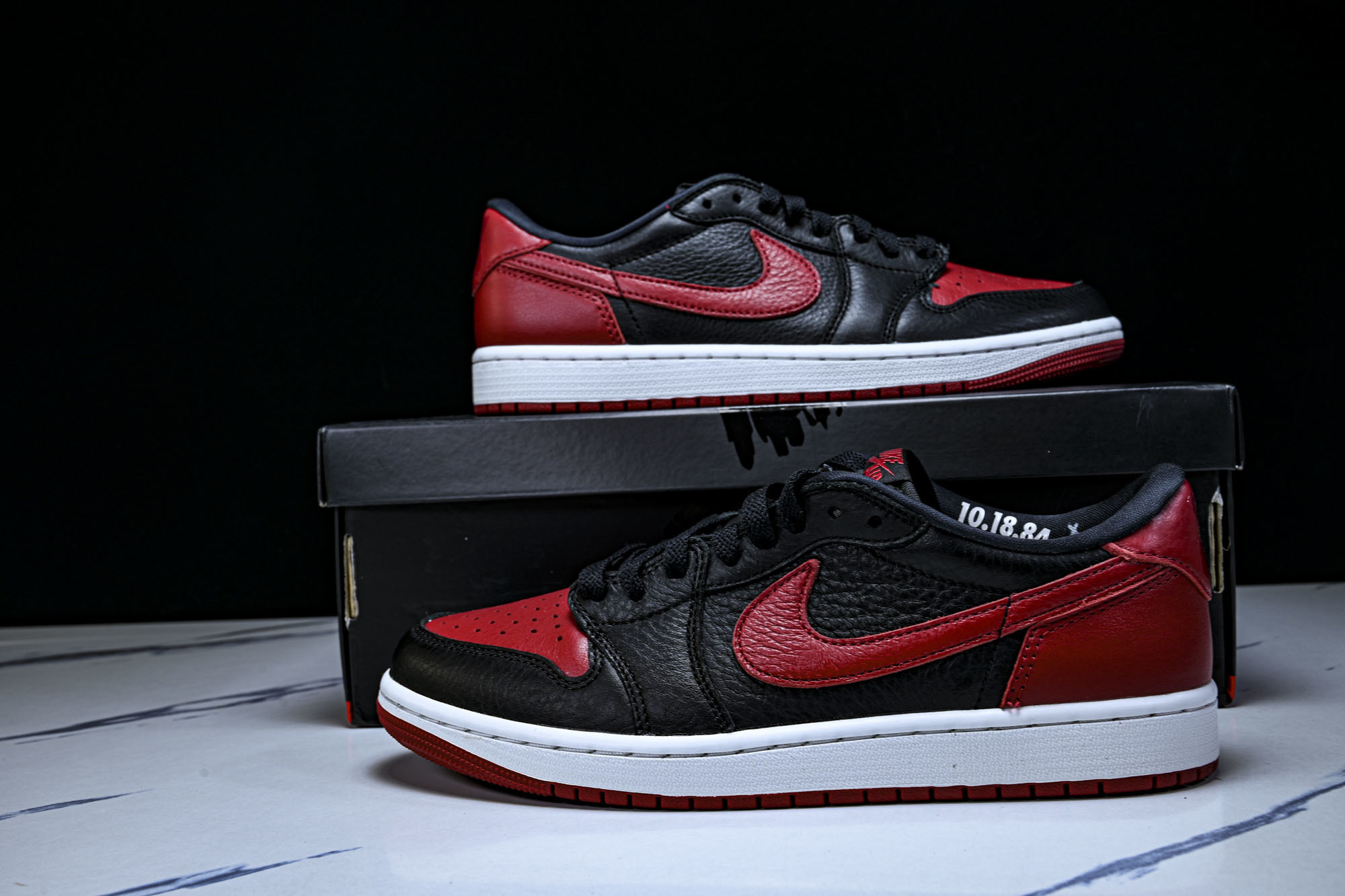 Air Jordan 1 Low Banned AJ1 乔1黑红禁穿XX 低帮文化休闲板鞋 IW6276