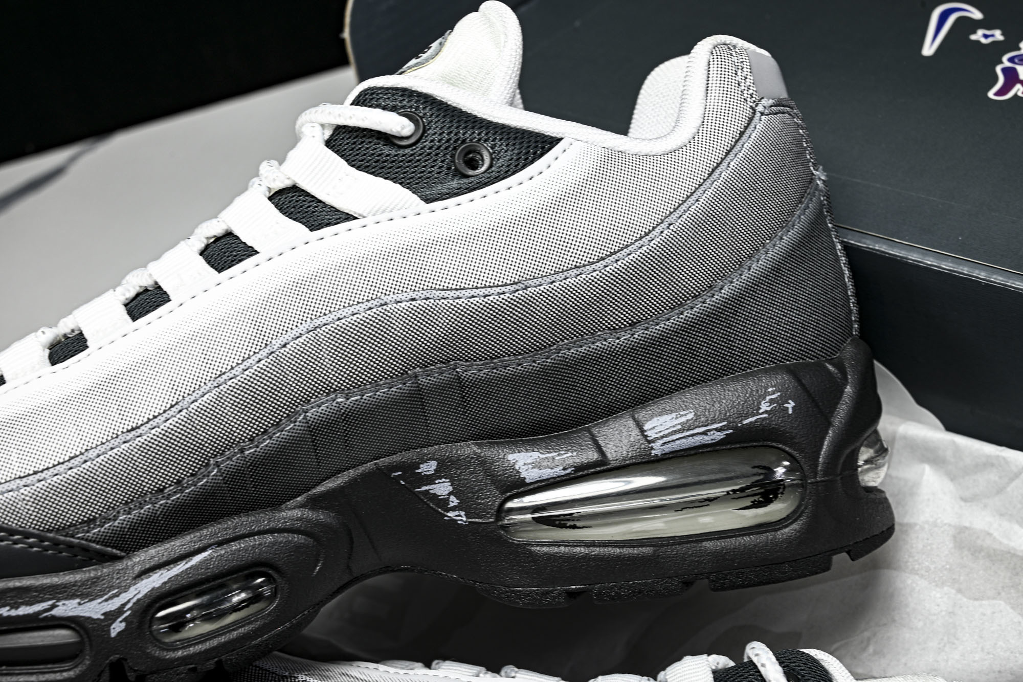 Nike Air Max 95 复古减震气垫跑鞋I17404-100#外贸顶级专供 #全部配色原鞋原尺码