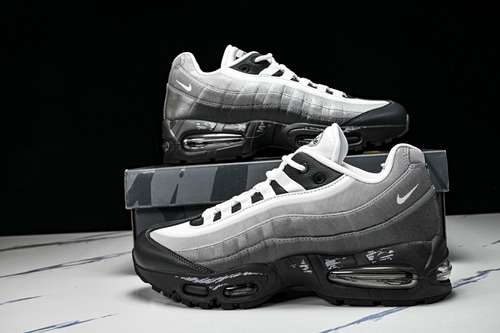 Nike Air Max 95 复古减震气垫跑鞋I17404-100#外贸顶级专供 #全部配色原鞋原尺码