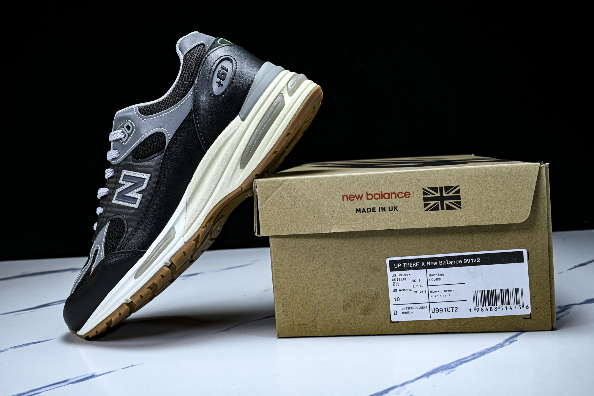 Up There x New Balance Made In USA M991系列 美产经典百搭老爹休闲