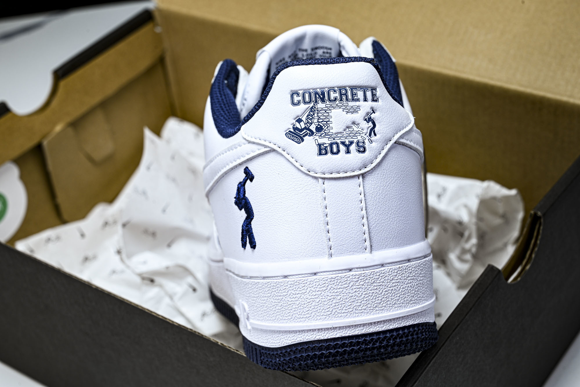 (S2)Lil Yachty x Nike Air Force 1'07 Low Concrete Bo