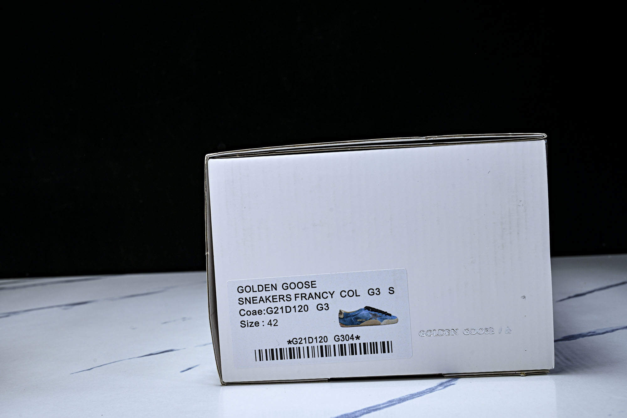Golden Goose男女True-Star双鞋带薄底德训鞋GGDB 德训经典情侣款小脏鞋_CM_1顶
