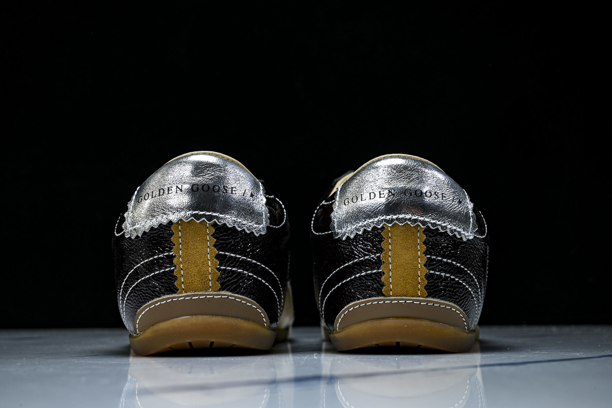 Golden Goose男女True-Star双鞋带薄底德训鞋GGDB 德训经典情侣款小脏鞋顶级纯原GG