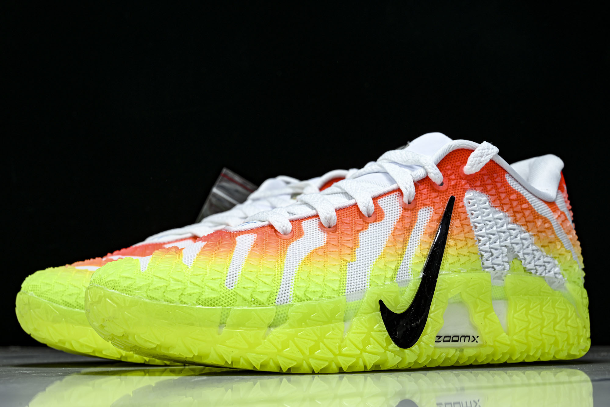Nike Ja 3 莫兰特三代 Snowed In EP christmas 圣诞限定 白黄橙 IH07