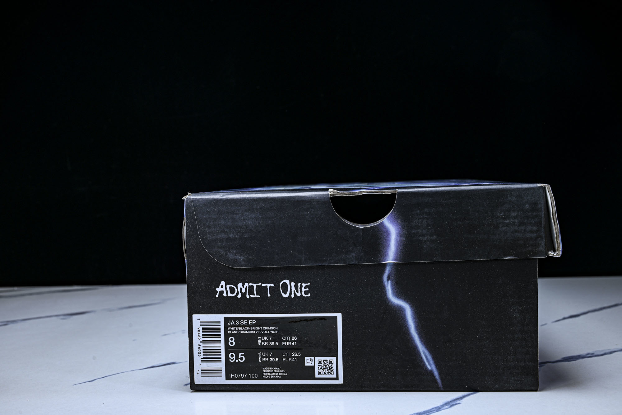Nike Ja 3 莫兰特三代 Snowed In EP christmas 圣诞限定 白黄橙 IH07