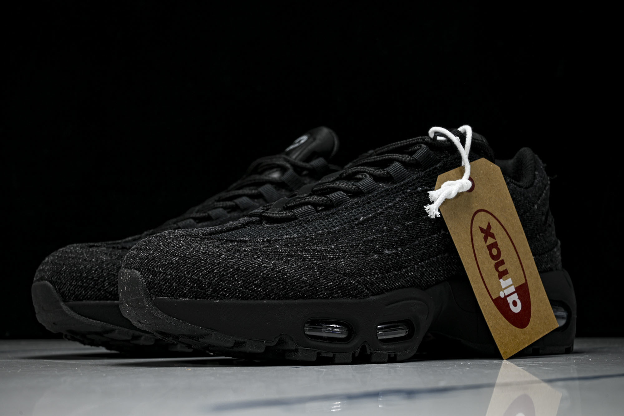 (KZ.2.0原装)Levi's x NK Air Max 95 舒适耐磨 低帮跑步鞋 男女同款 李维斯
