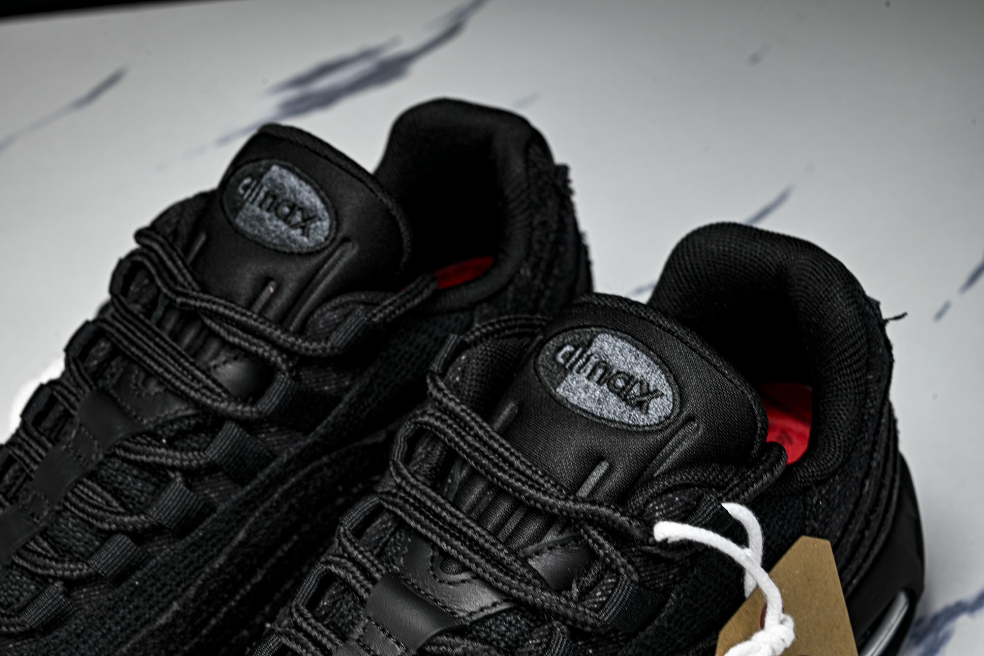 (KZ.2.0原装)Levi's x NK Air Max 95 舒适耐磨 低帮跑步鞋 男女同款 李维斯