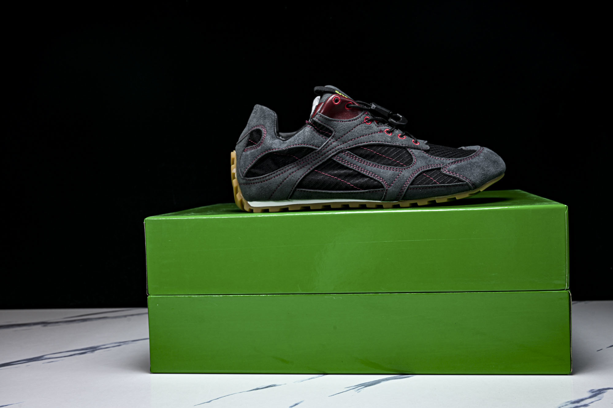 BV葆蝶家早春系列情侣款Orbit Flash Trek户外运动鞋_CM_1Bottega Veneta
