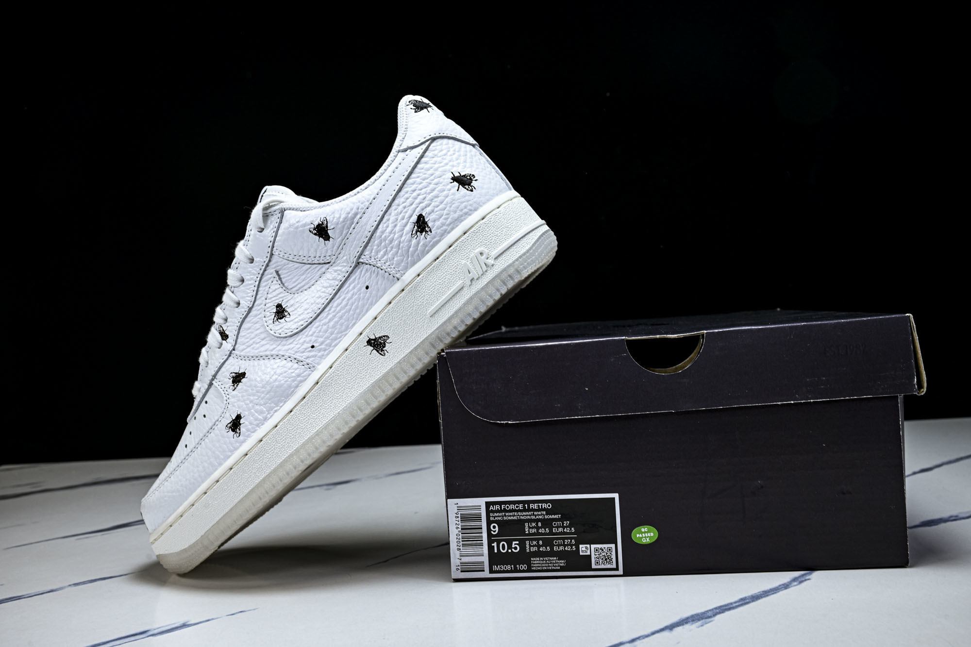 Air Force 1'07 Low Fly Pack 苍蝇 全头层 空军一号低帮休闲板鞋 IM3081
