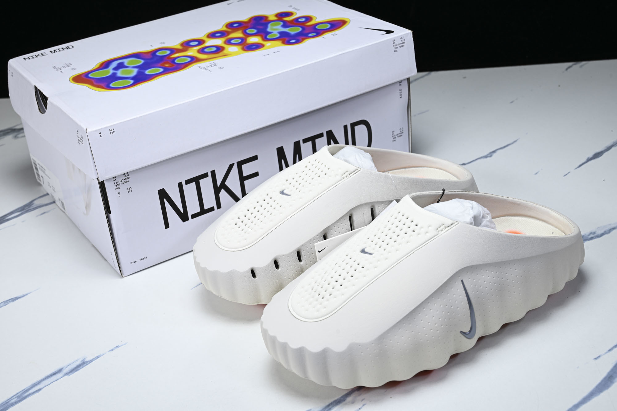 NK Mind 001 赛前训练拖鞋 包头运动拖鞋 男女同款 HQ4307-002   Size：36 