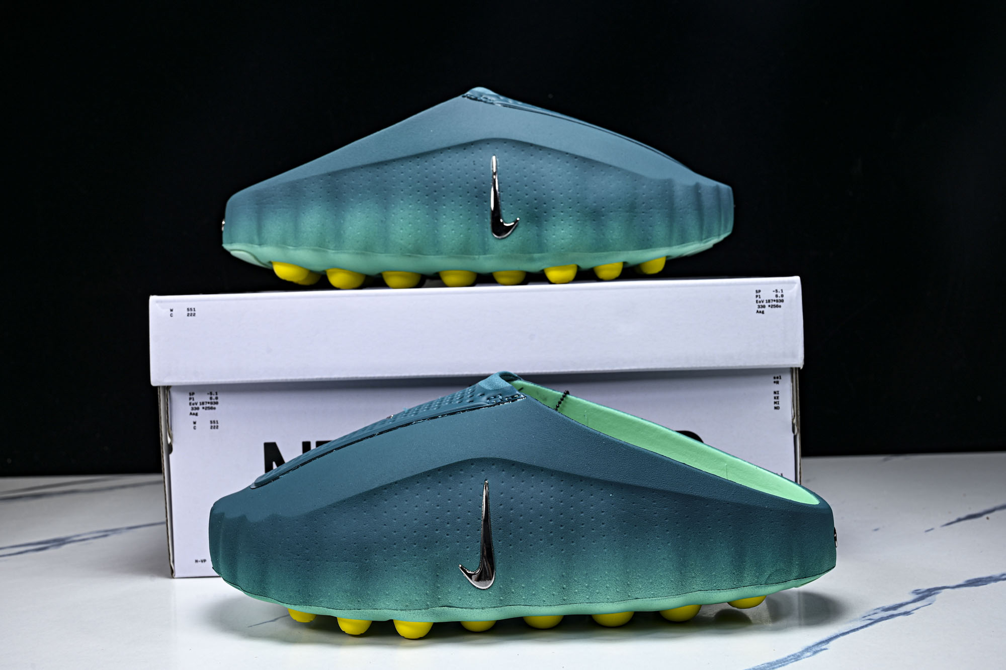 NK Mind 001 赛前训练拖鞋 包头运动拖鞋 男女同款HQ4307-301   Size：36 3