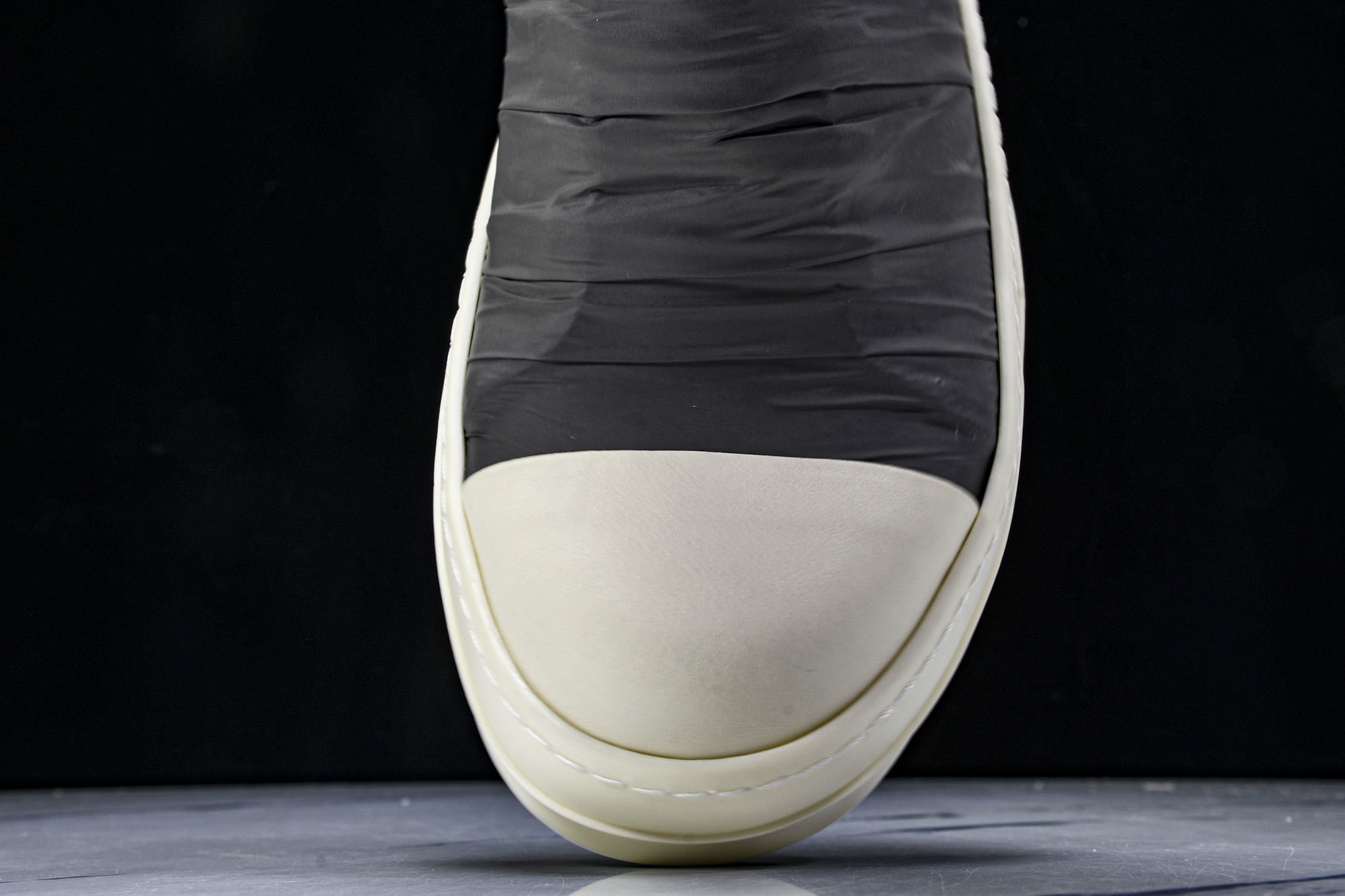 纯原莞产 Rick Owens DRKSHDW Hustler 系带拼接 深灰色#YZ021-136 3
