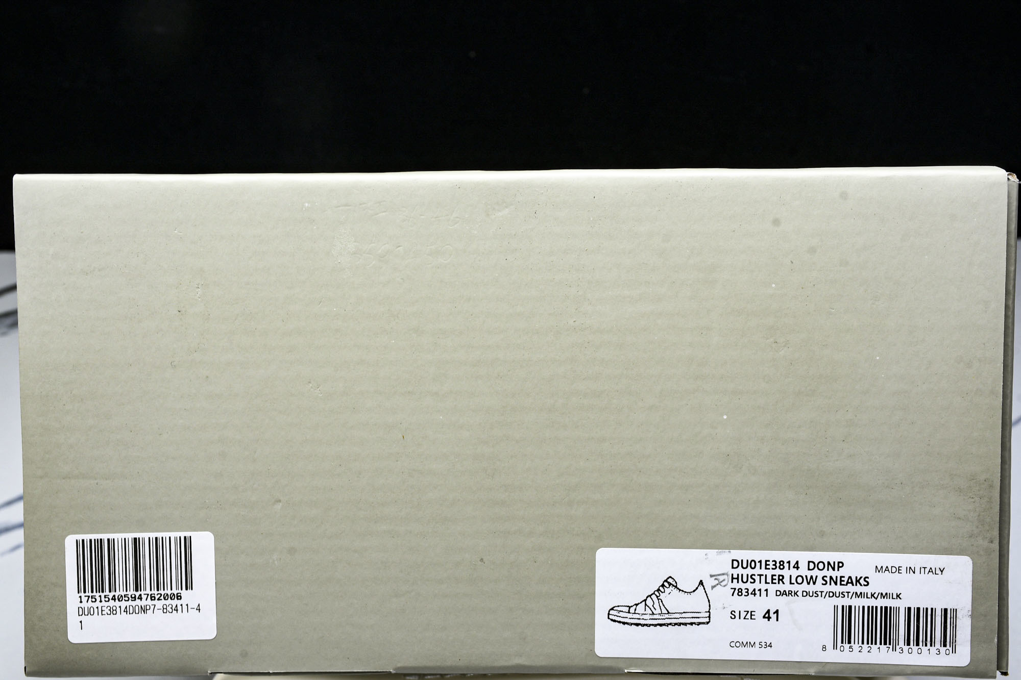 纯原莞产 Rick Owens DRKSHDW Hustler 系带拼接 深灰色#YZ021-136 3