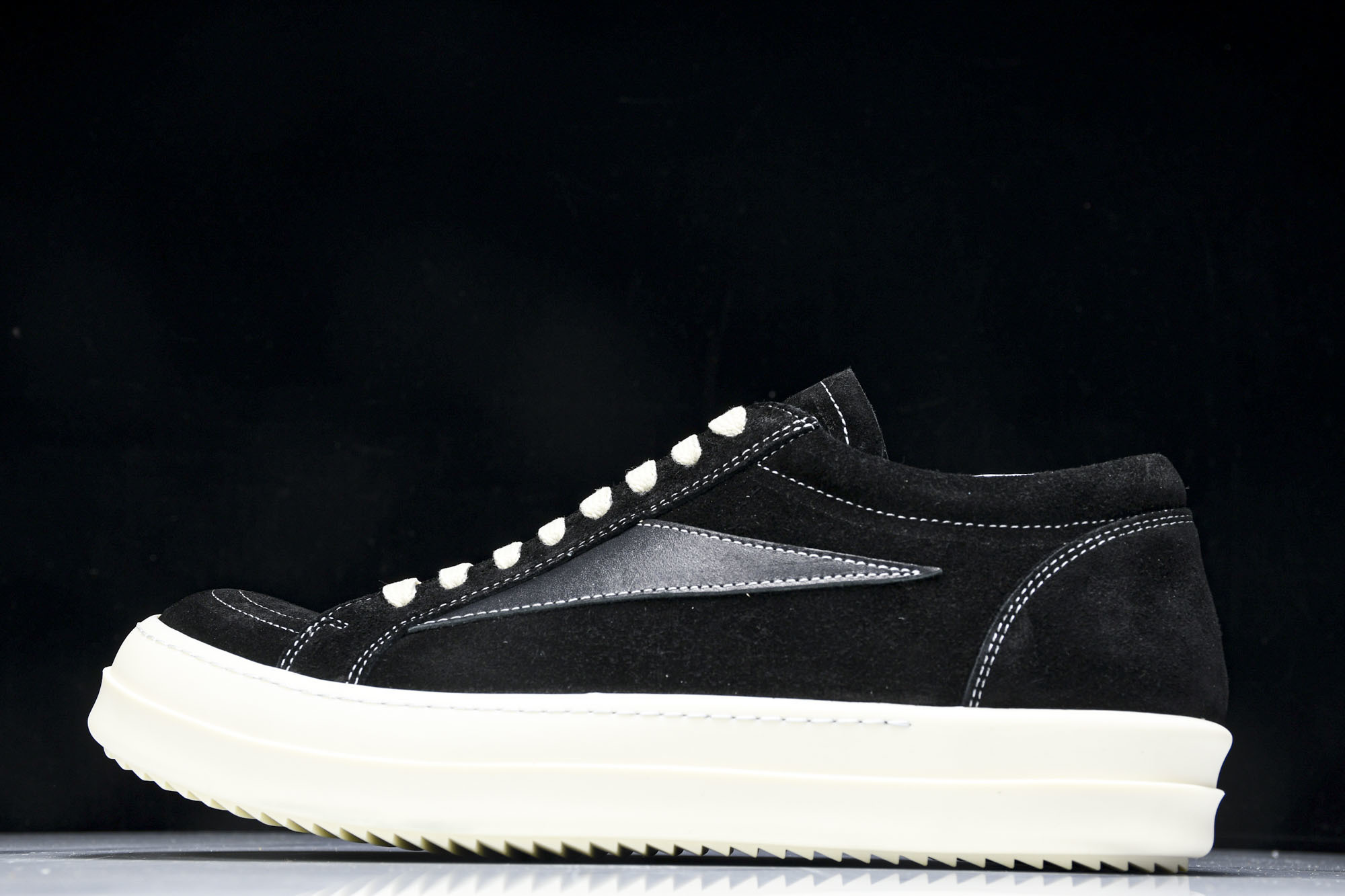 纯原莞产 Rick Owens Porterville Vintage Low 黑色#YZ021-139