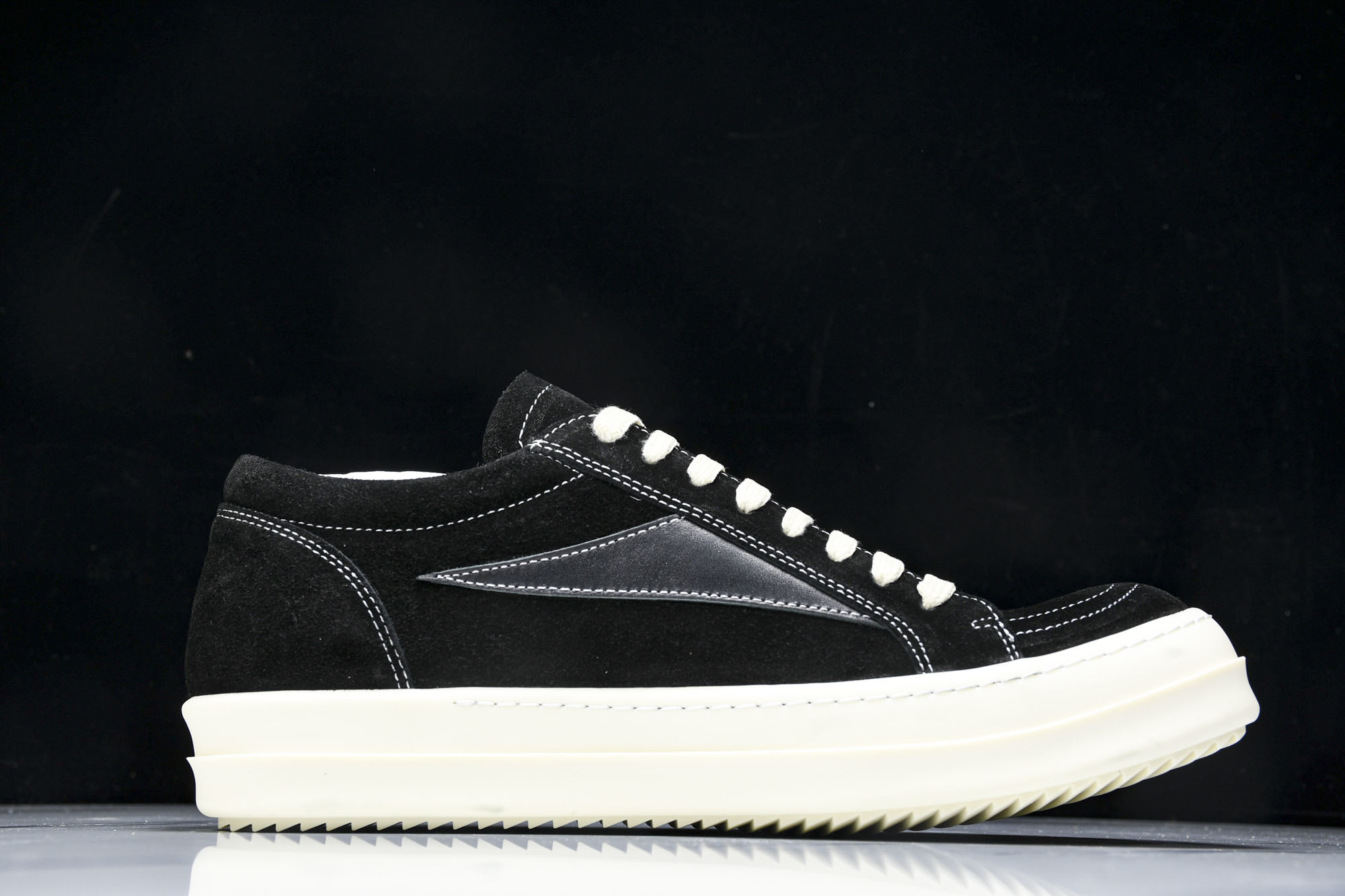 纯原莞产 Rick Owens Porterville Vintage Low 黑色#YZ021-139