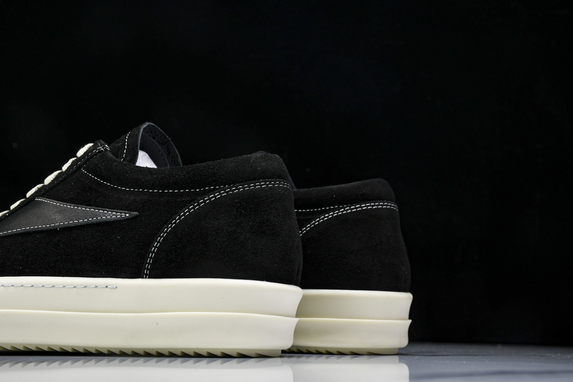 纯原莞产 Rick Owens Porterville Vintage Low 黑色#YZ021-139