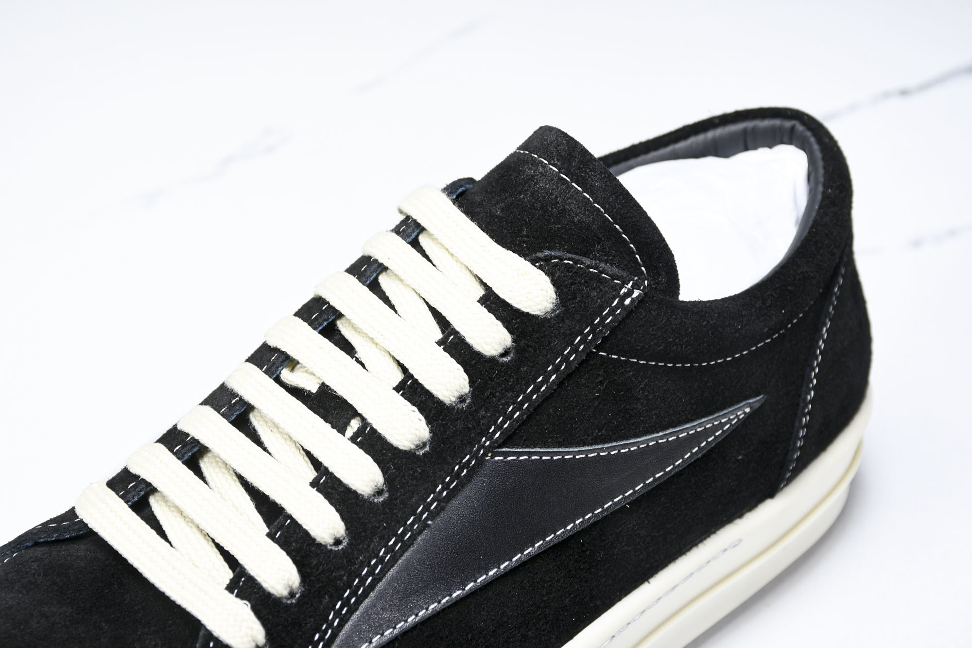 纯原莞产 Rick Owens Porterville Vintage Low 黑色#YZ021-139
