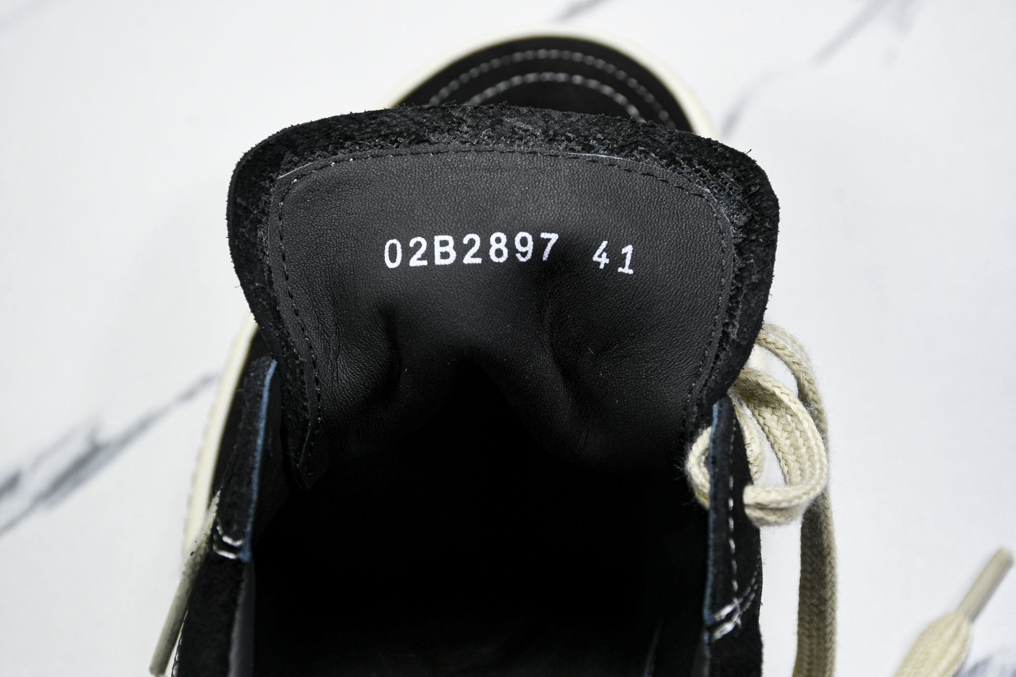 纯原莞产 Rick Owens Porterville Vintage Low 黑色#YZ021-139