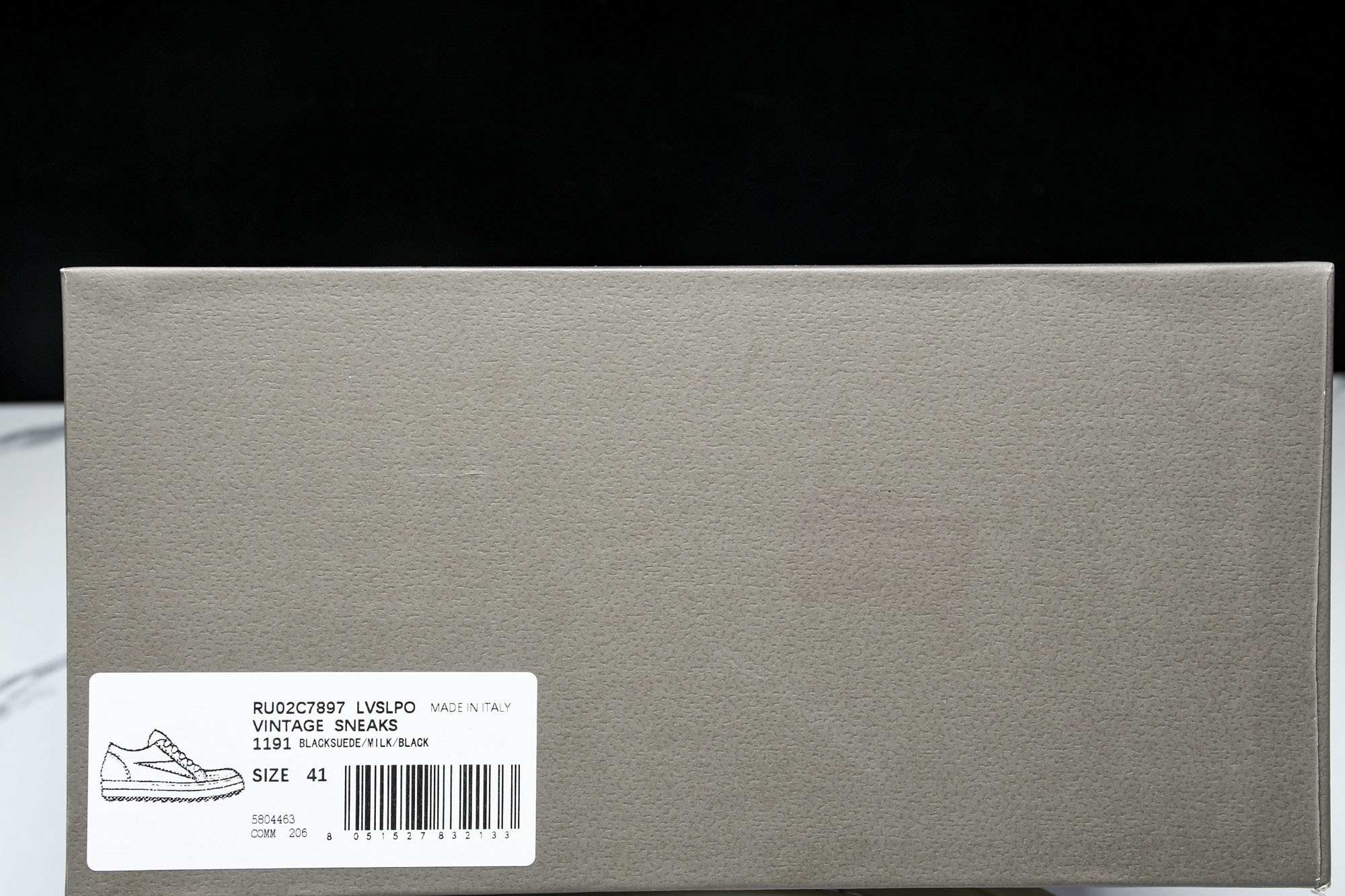 纯原莞产 Rick Owens Porterville Vintage Low 黑色#YZ021-139