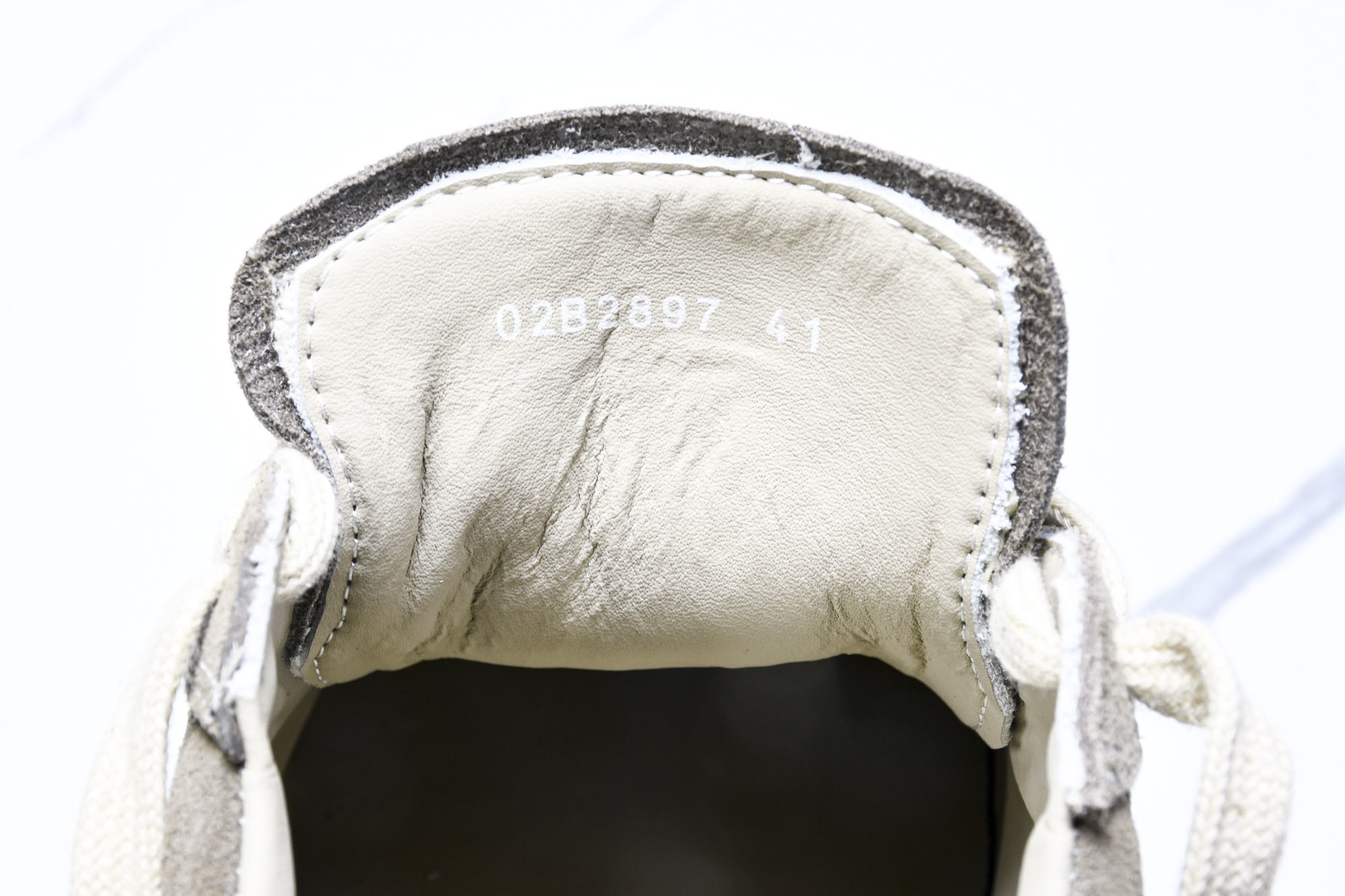 纯原莞产 RICK OWENS 瑞克 欧文斯 24春夏男士LIDO全粒面小牛皮复古运动鞋 咖色侵权#YZ