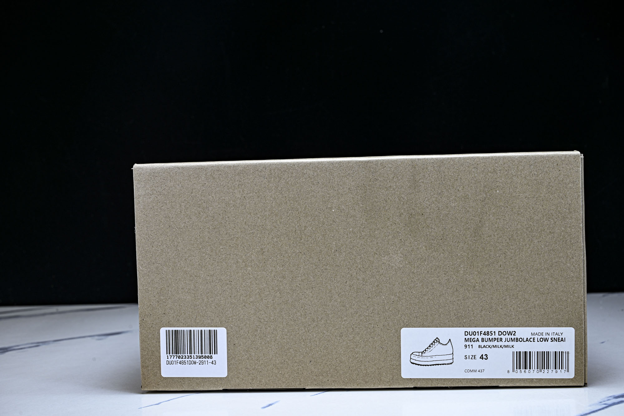 纯原莞产 RICK OWENS DRKSHDW VINTAGE SNEAKS 新款男女士运动鞋 DU01